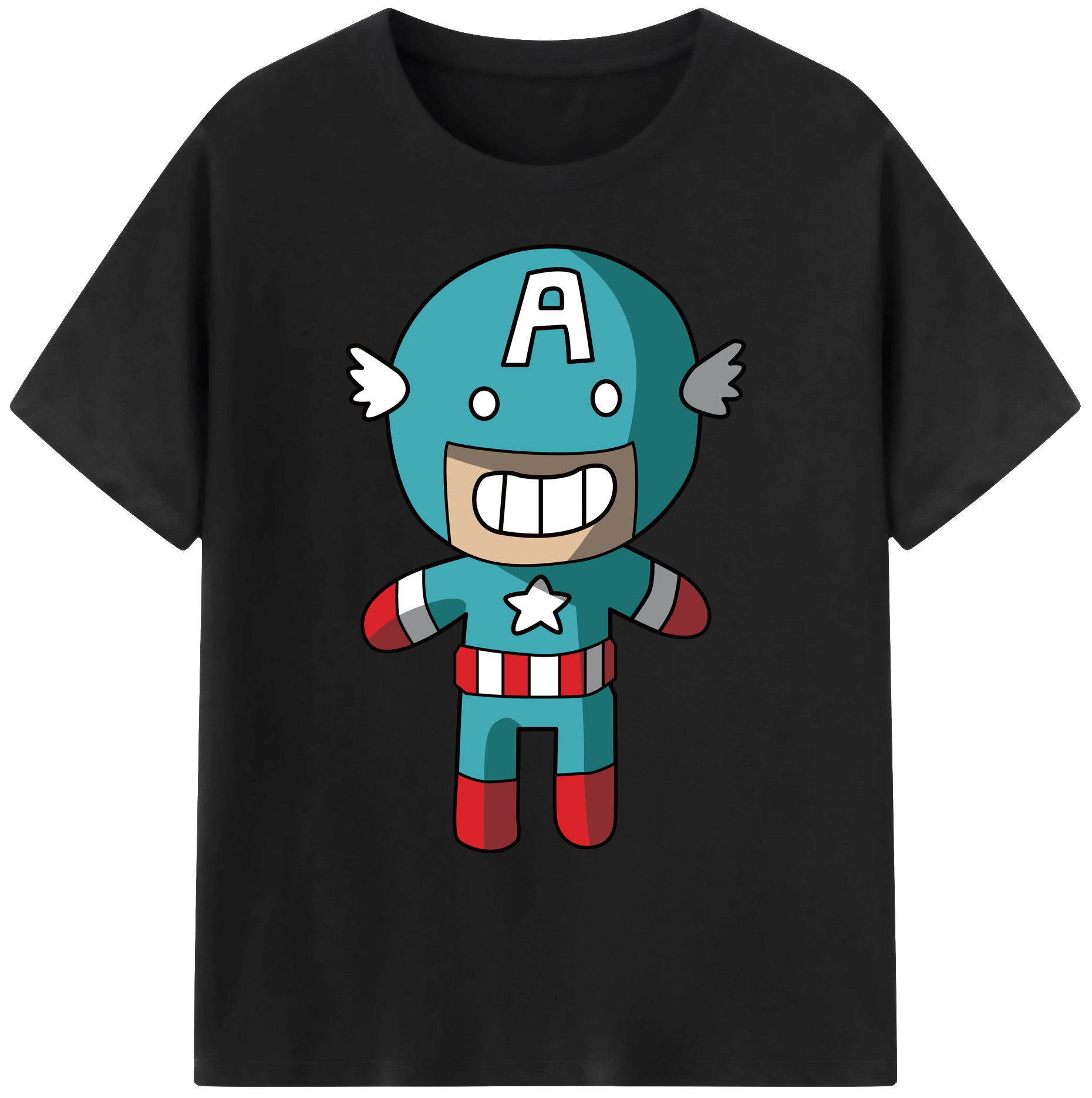 （画像用） アベンジャーズ The Avengers 綿100％ メンズ半袖Tシャツ｜肌触りやわらか＆通気性