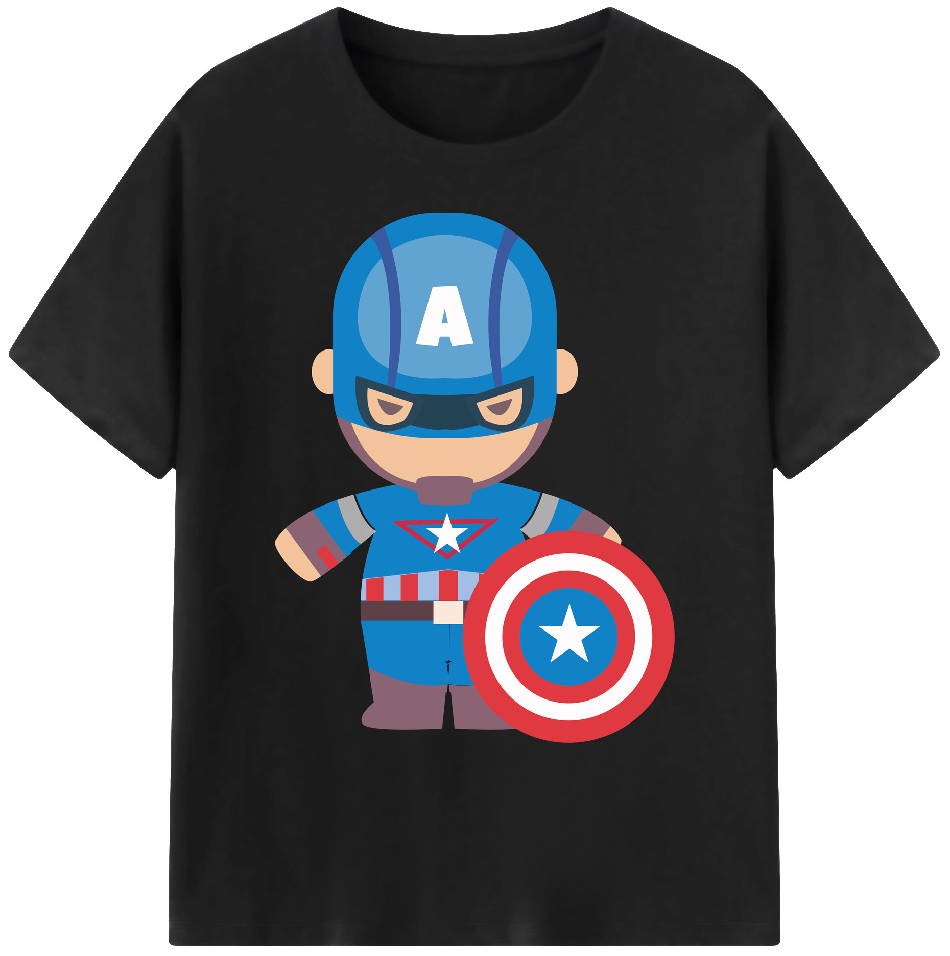 （画像用） アベンジャーズ The Avengers 綿100％ メンズ半袖Tシャツ｜肌触りやわらか＆通気性