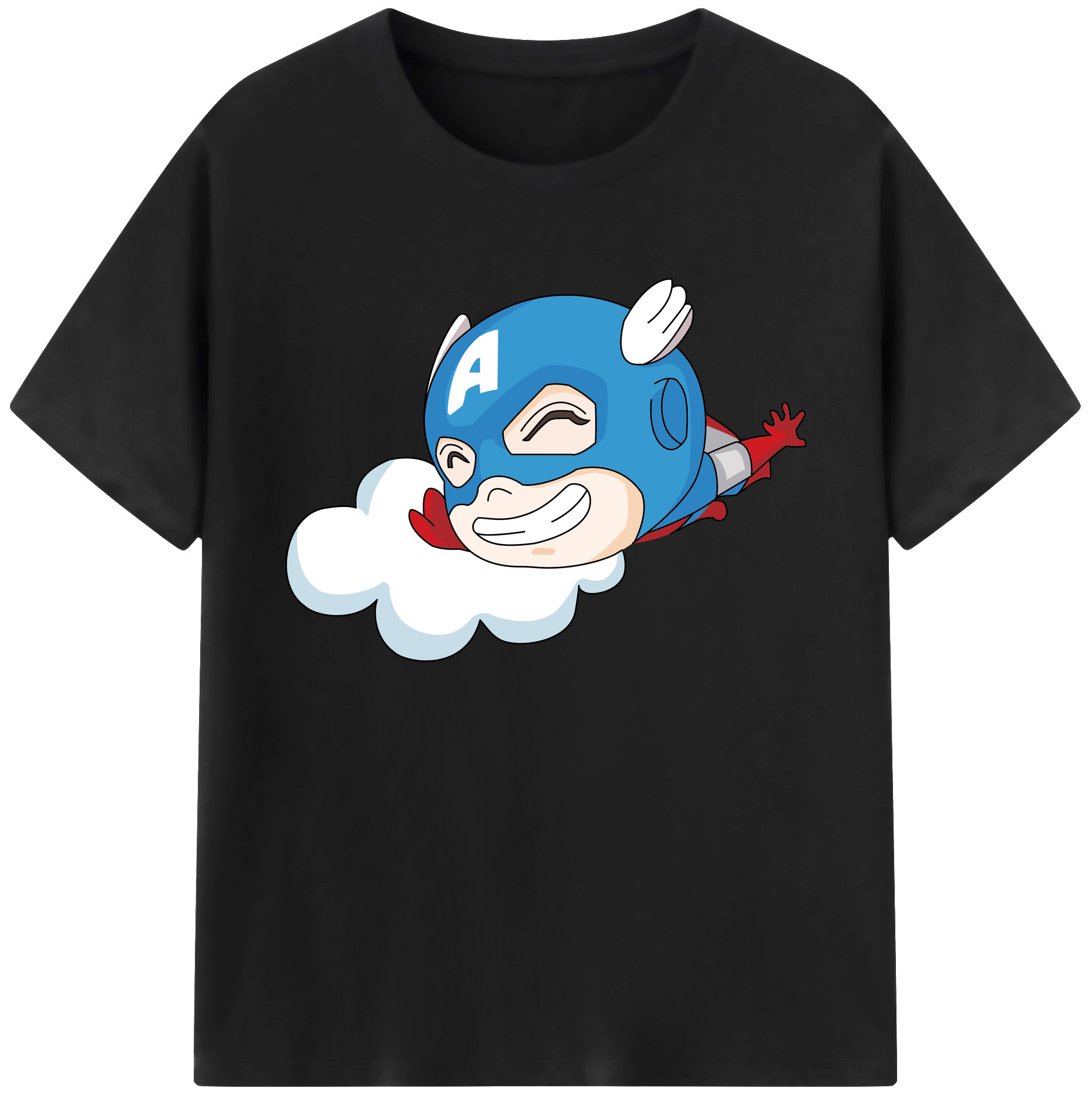 （画像用） アベンジャーズ The Avengers 綿100％ メンズ半袖Tシャツ｜肌触りやわらか＆通気性
