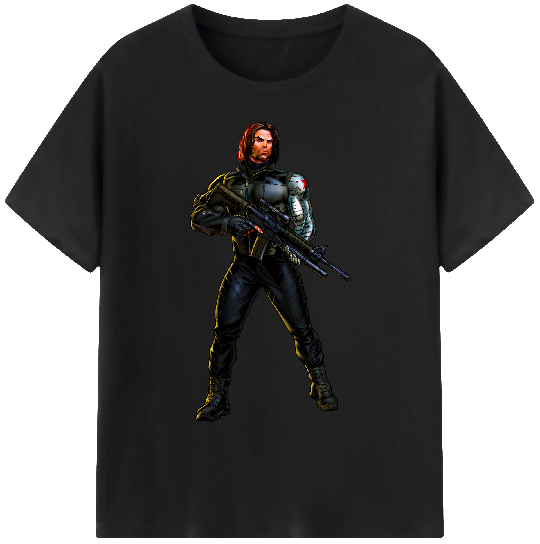 （画像用） アベンジャーズ The Avengers 綿100％ メンズ半袖Tシャツ｜肌触りやわらか＆通気性