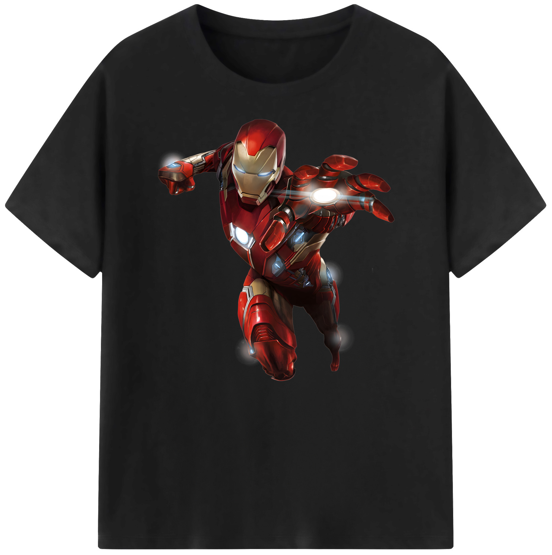 （画像用） アベンジャーズ The Avengers 綿100％ メンズ半袖Tシャツ｜肌触りやわらか＆通気性