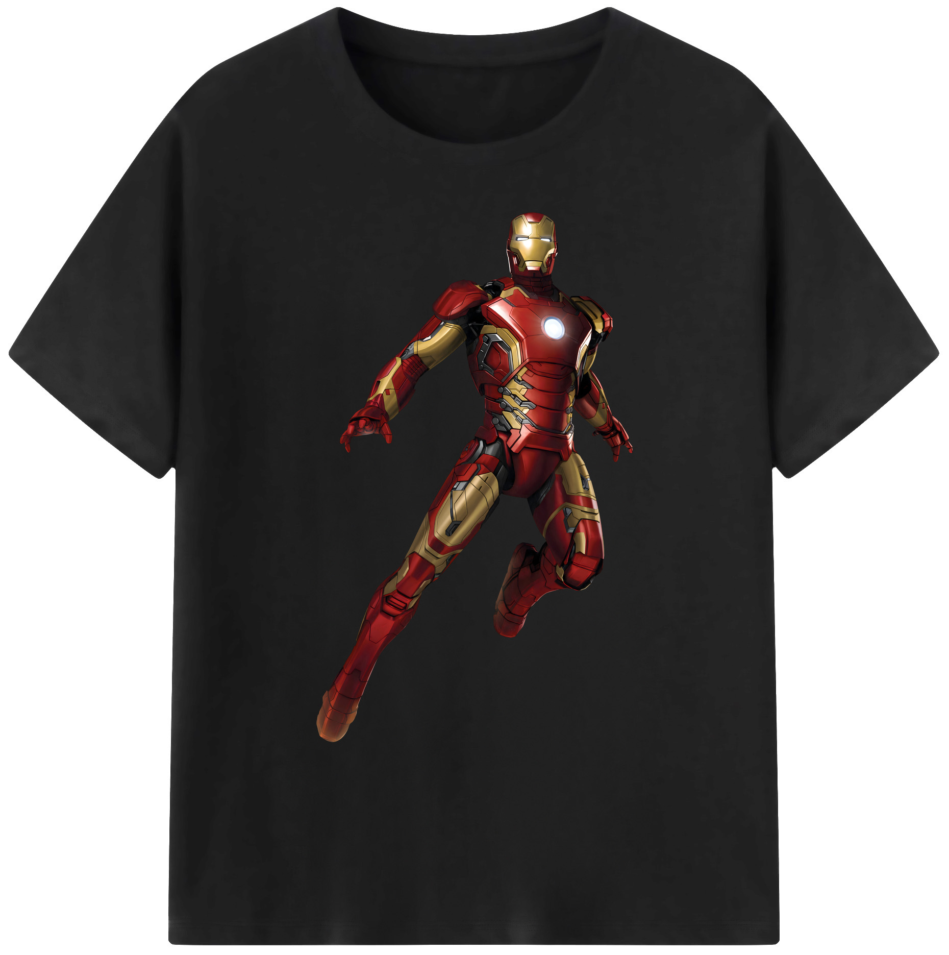 （画像用） アベンジャーズ The Avengers 綿100％ メンズ半袖Tシャツ｜肌触りやわらか＆通気性
