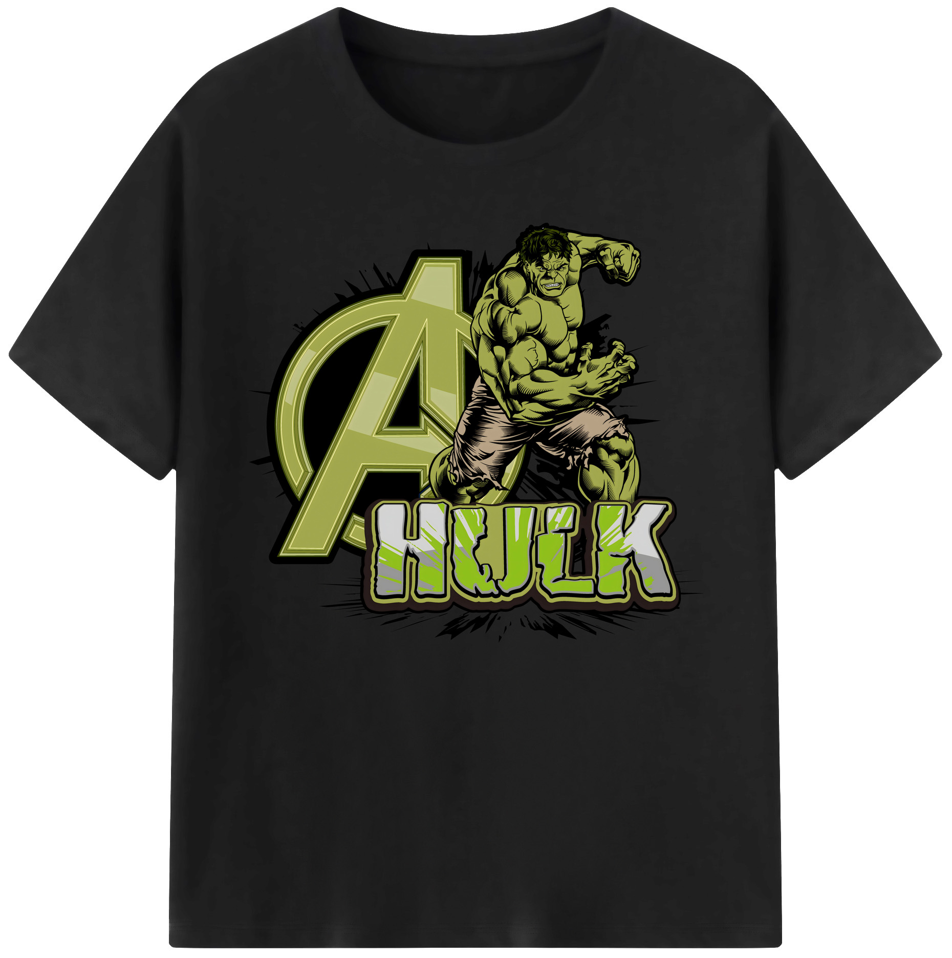 （画像用） アベンジャーズ The Avengers 綿100％ メンズ半袖Tシャツ｜肌触りやわらか＆通気性