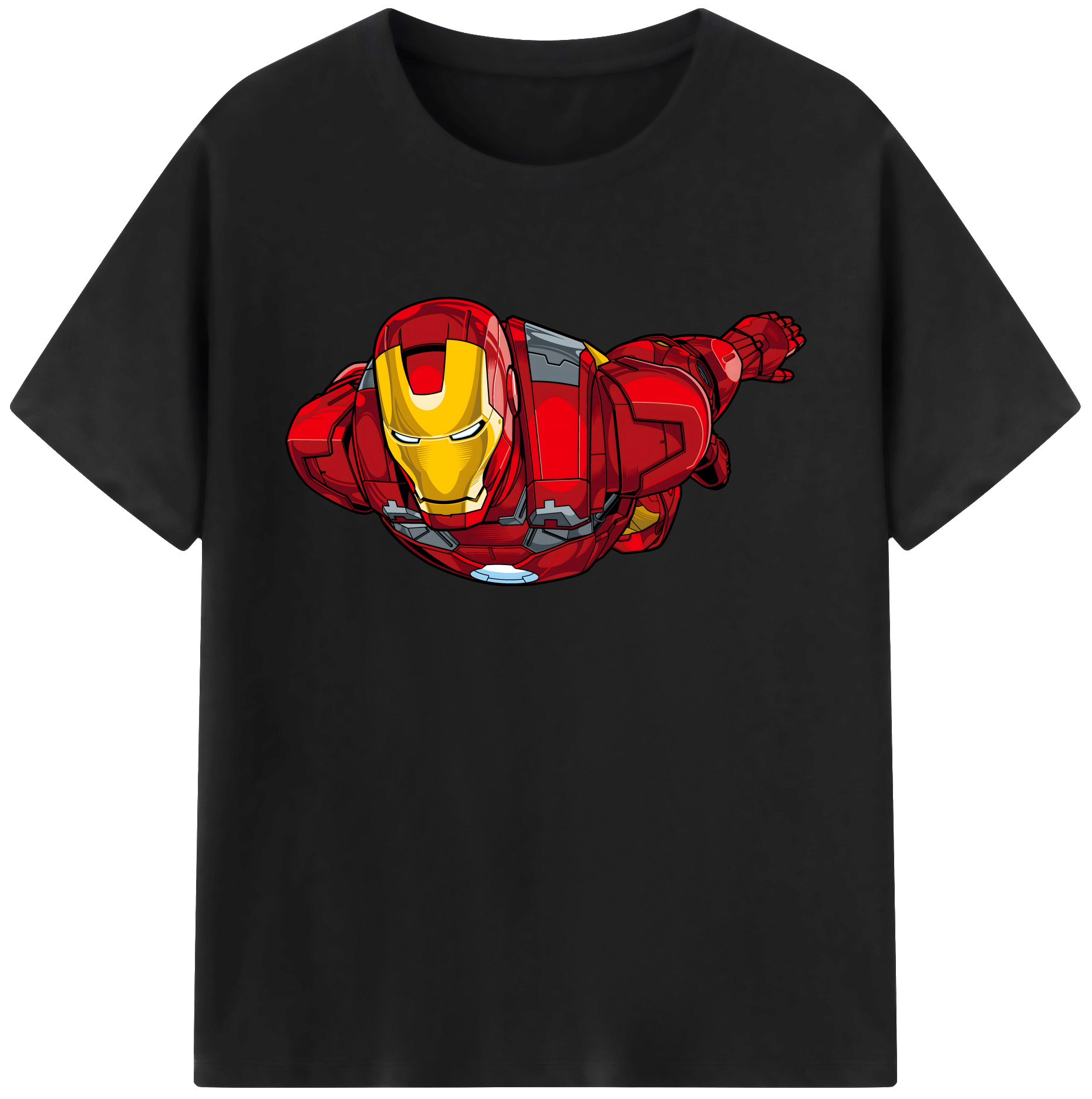（画像用） アベンジャーズ The Avengers 綿100％ メンズ半袖Tシャツ｜肌触りやわらか＆通気性