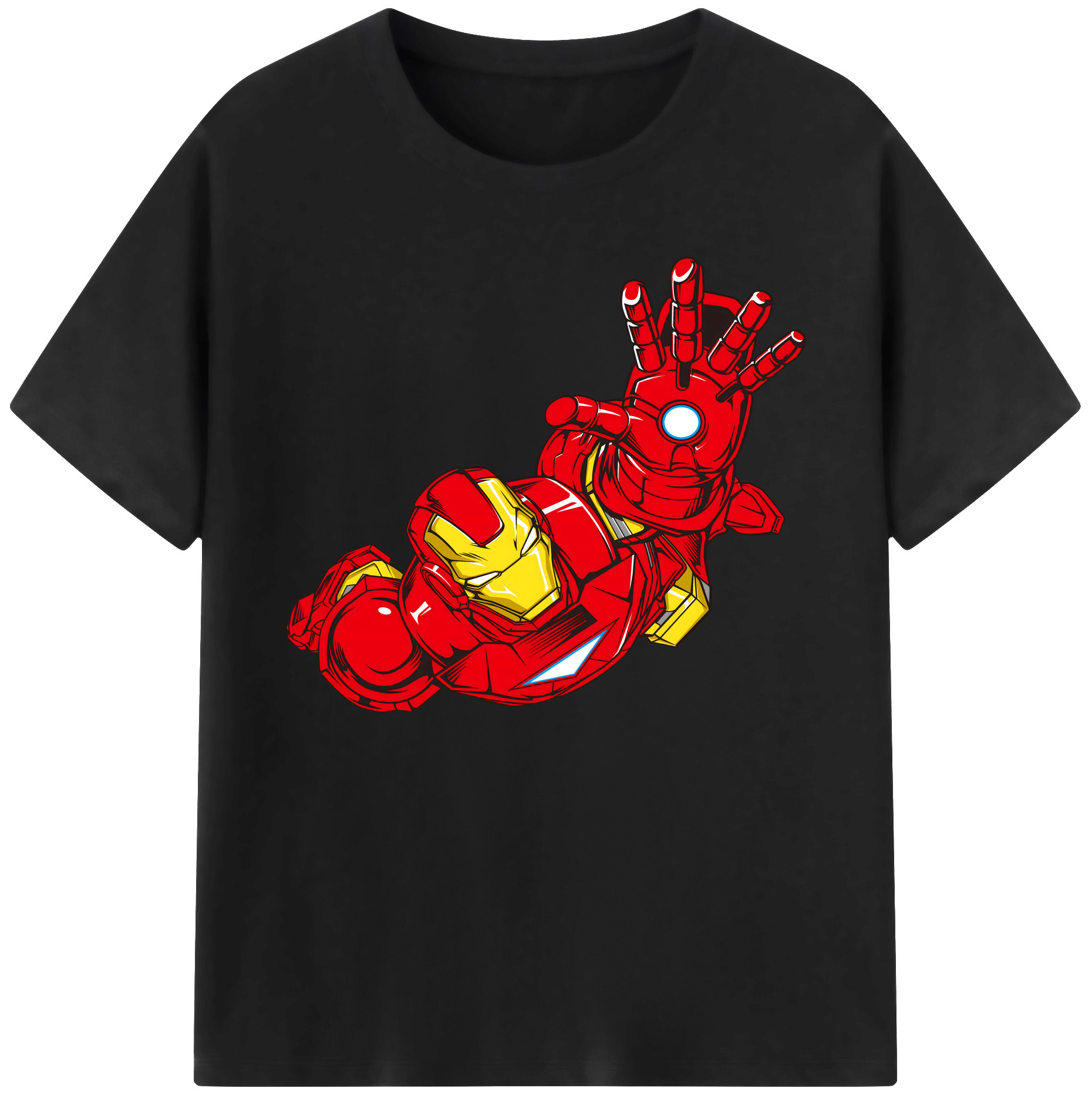 （画像用） アベンジャーズ The Avengers 綿100％ メンズ半袖Tシャツ｜肌触りやわらか＆通気性