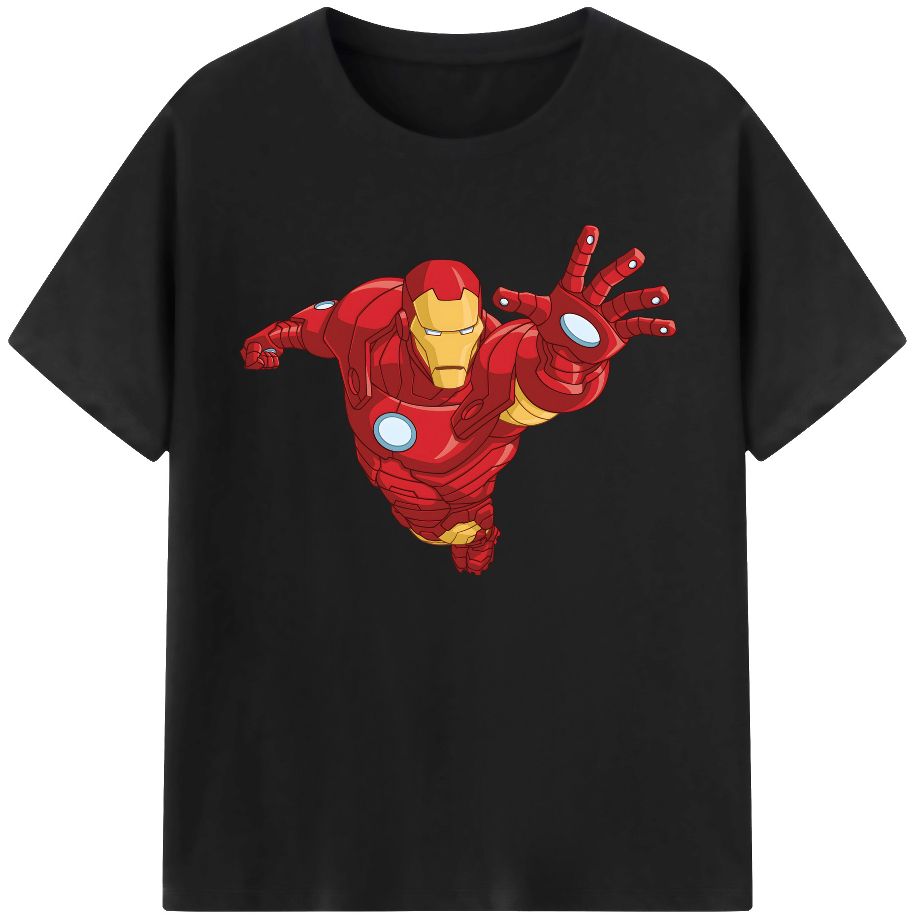（画像用） アベンジャーズ The Avengers 綿100％ メンズ半袖Tシャツ｜肌触りやわらか＆通気性