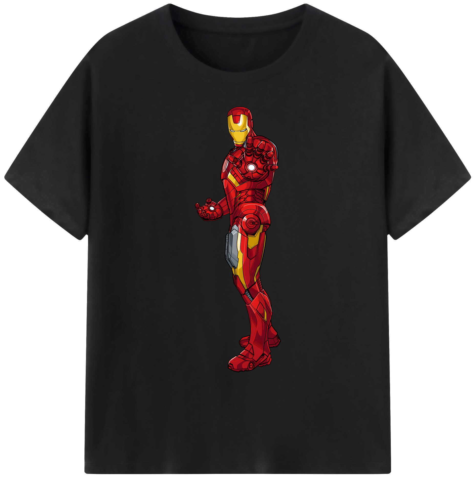（画像用） アベンジャーズ The Avengers 綿100％ メンズ半袖Tシャツ｜肌触りやわらか＆通気性