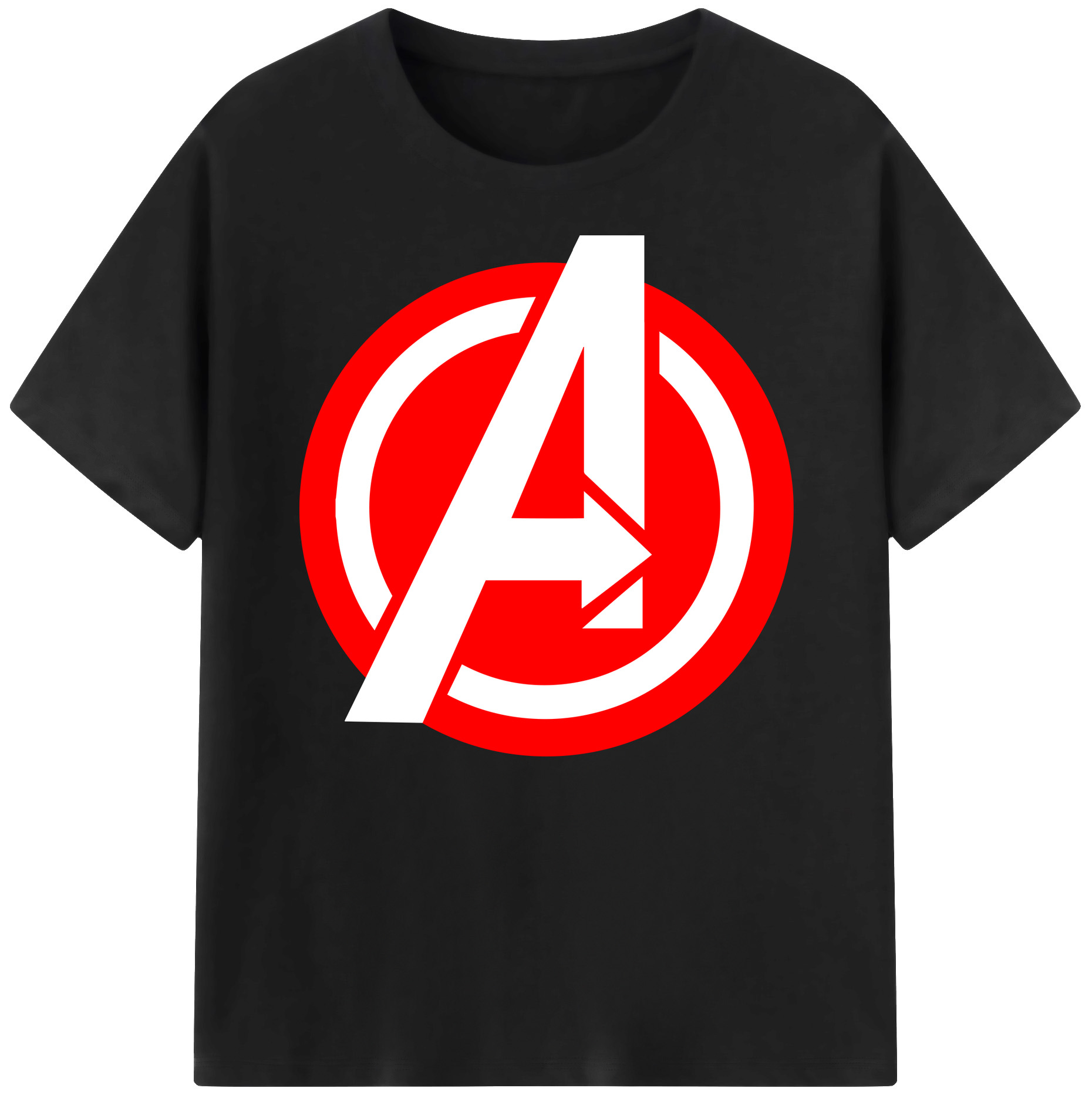 （画像用） アベンジャーズ The Avengers 綿100％ メンズ半袖Tシャツ｜肌触りやわらか＆通気性