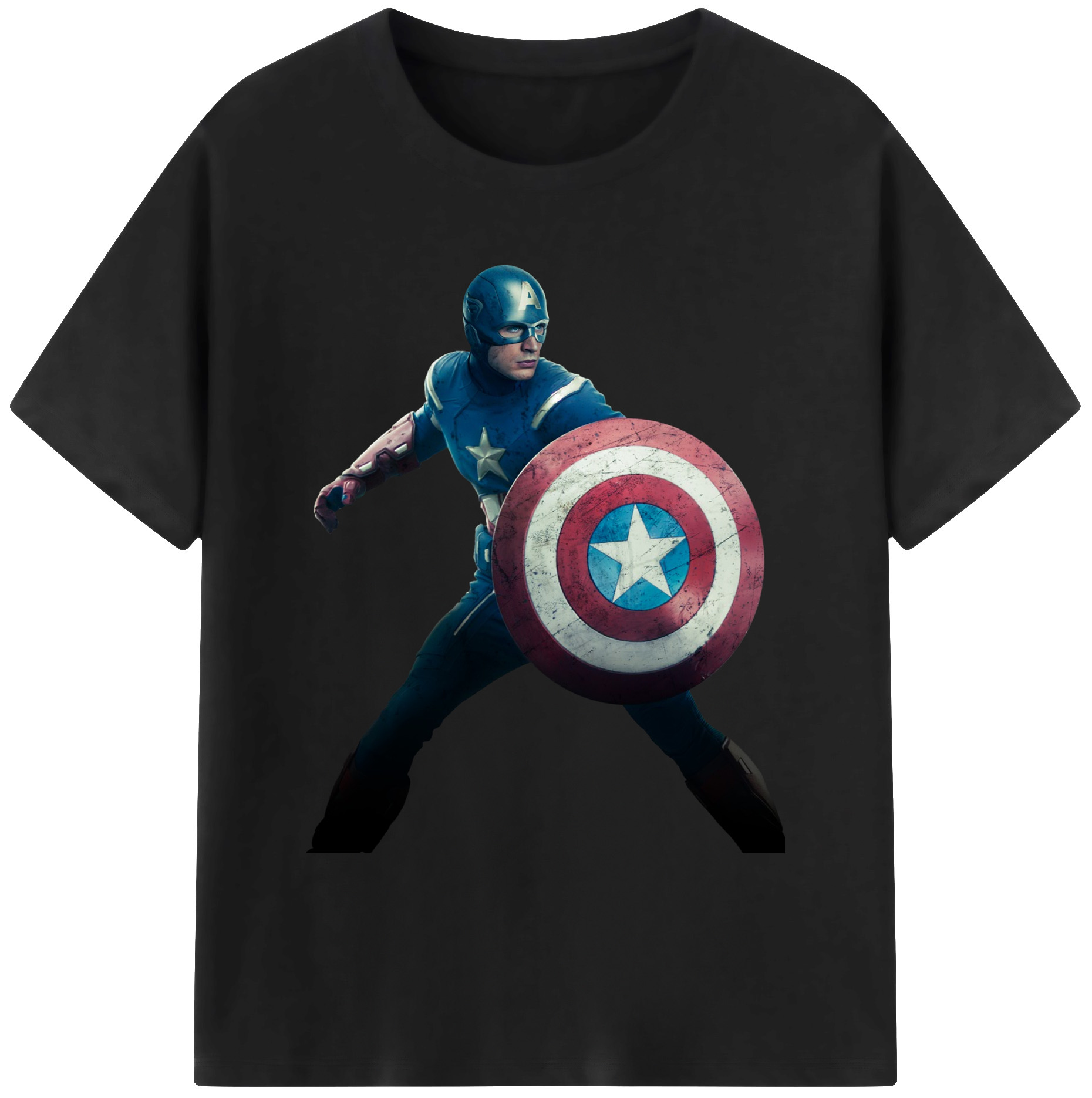 （画像用） アベンジャーズ The Avengers 綿100％ メンズ半袖Tシャツ｜肌触りやわらか＆通気性