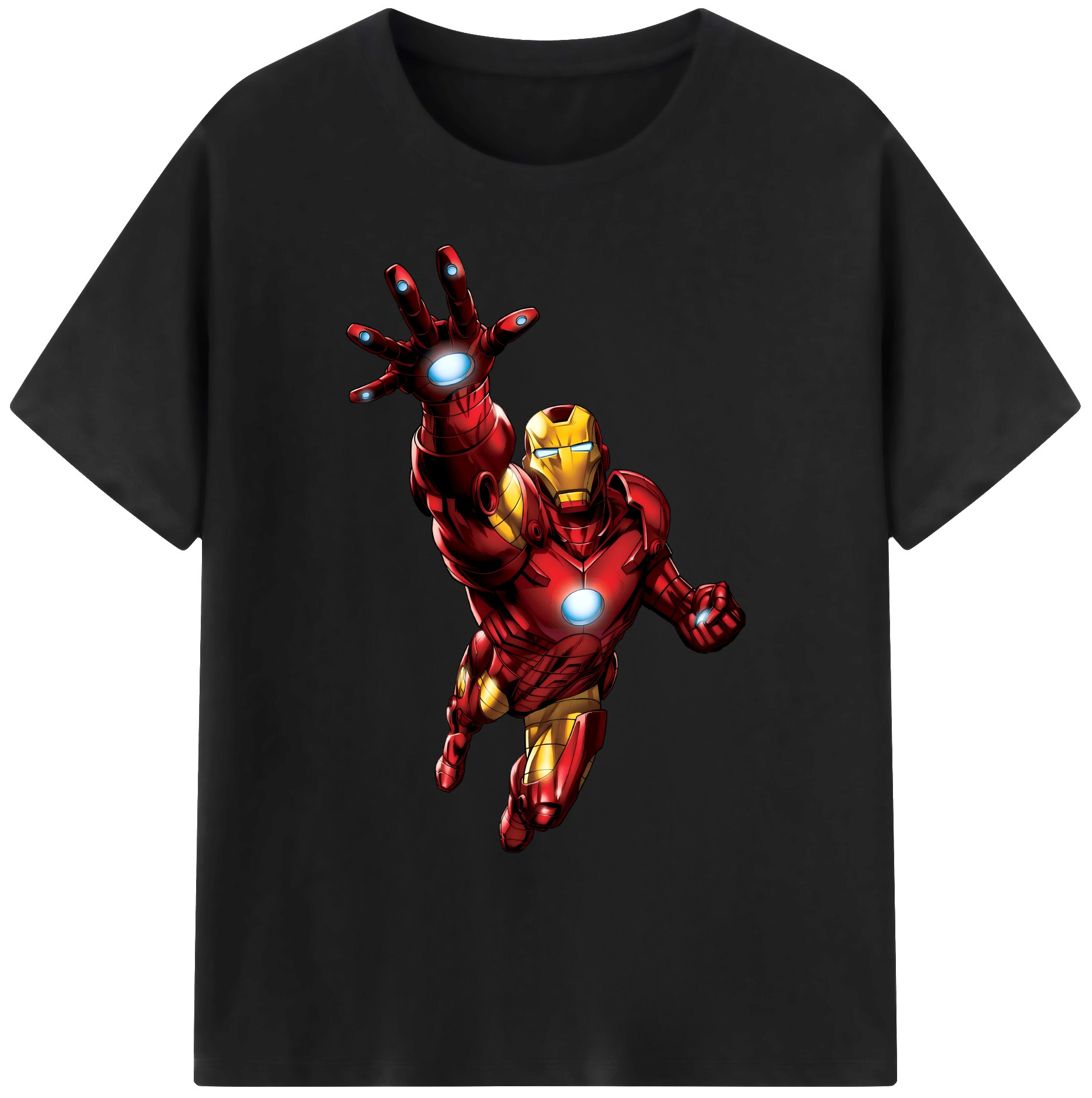 （画像用） アベンジャーズ The Avengers 綿100％ メンズ半袖Tシャツ｜肌触りやわらか＆通気性