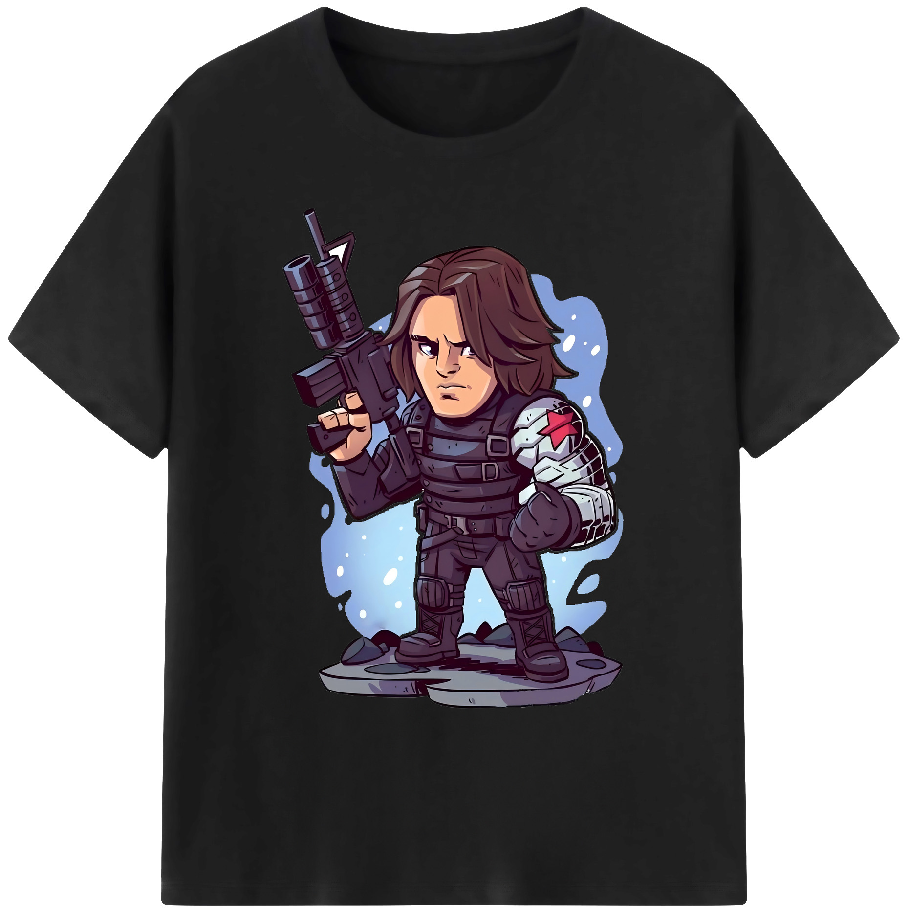 （画像用） アベンジャーズ The Avengers 綿100％ メンズ半袖Tシャツ｜肌触りやわらか＆通気性