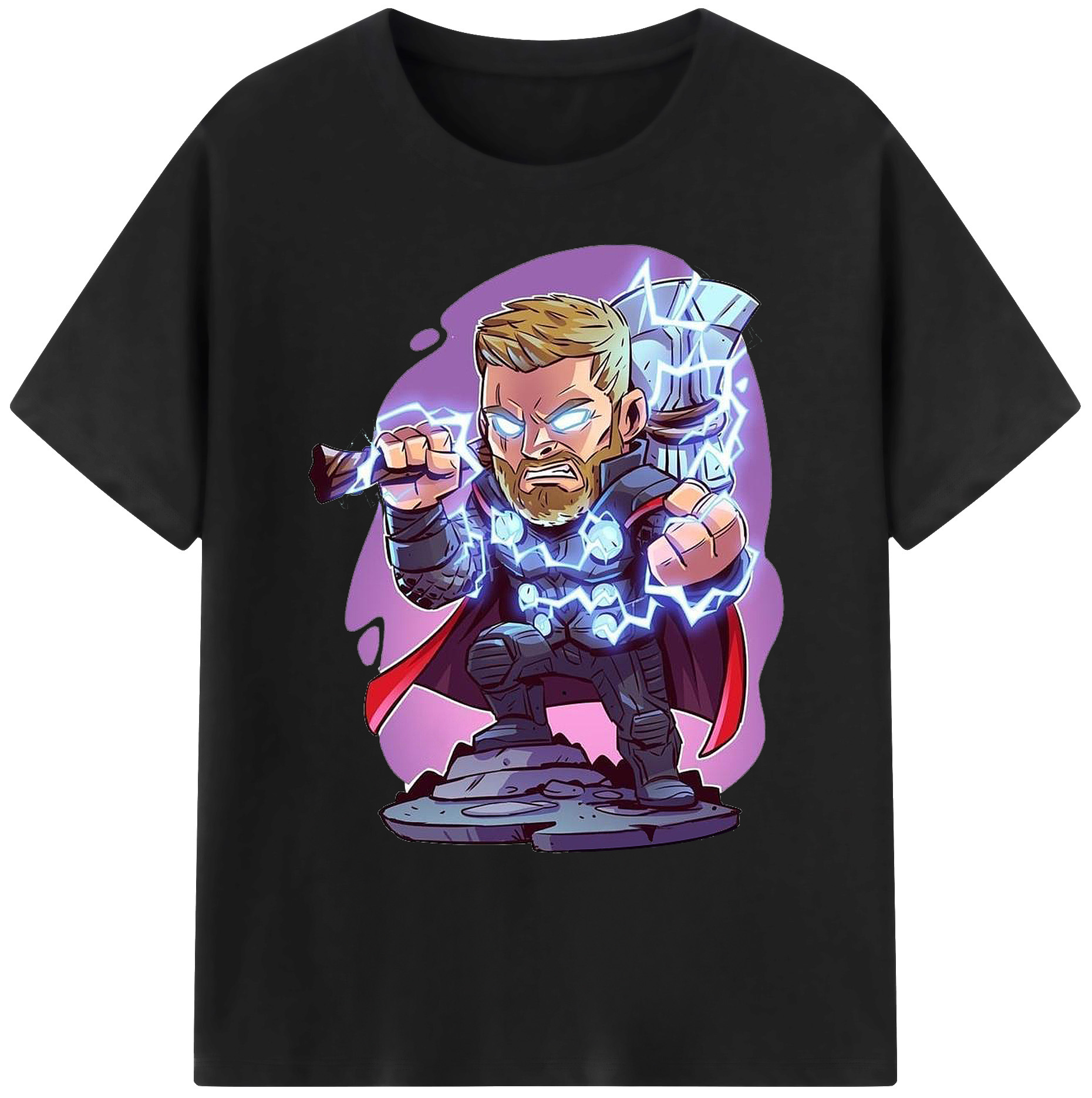 （画像用） アベンジャーズ The Avengers 綿100％ メンズ半袖Tシャツ｜肌触りやわらか＆通気性