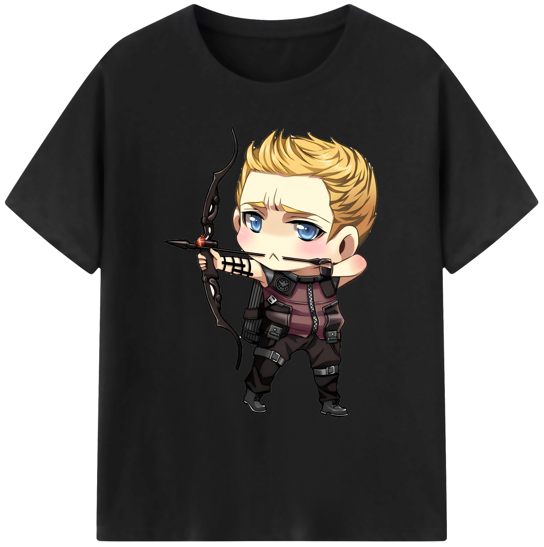 （画像用） アベンジャーズ The Avengers 綿100％ メンズ半袖Tシャツ｜肌触りやわらか＆通気性