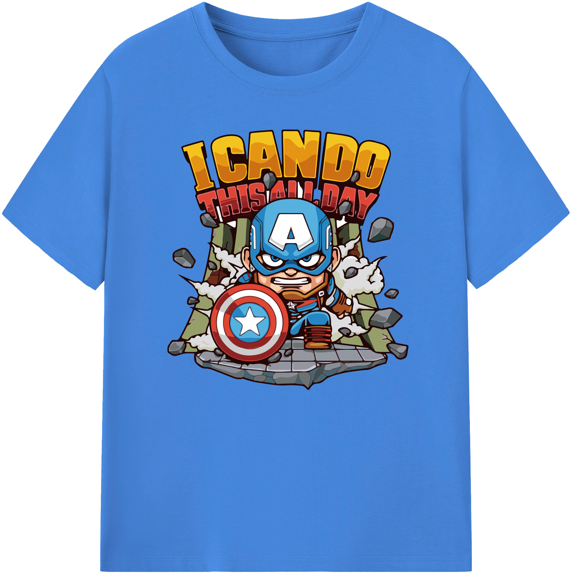 （画像用） アベンジャーズ The Avengers 綿100％ メンズ半袖Tシャツ｜肌触りやわらか＆通気性