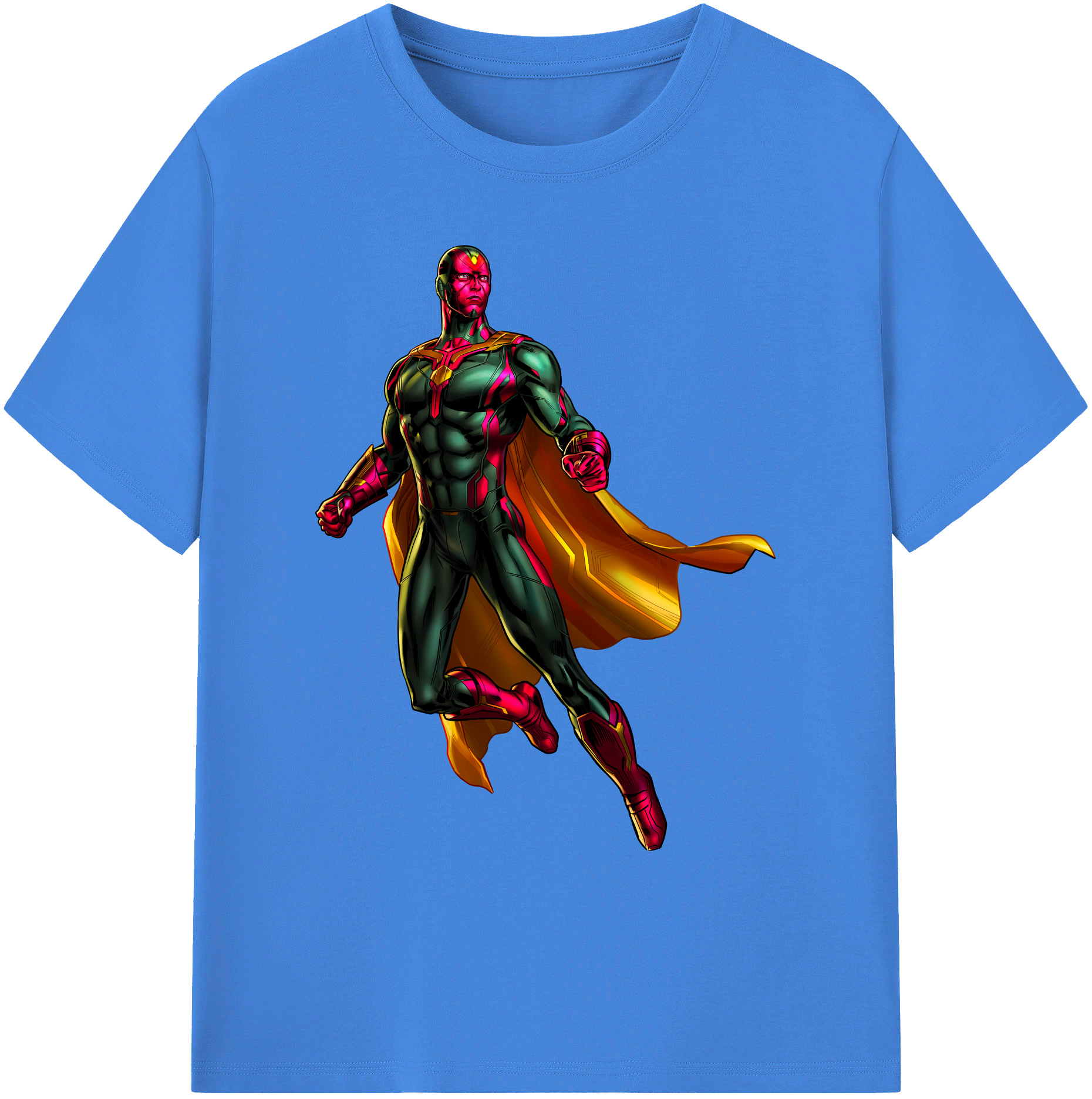 （画像用） アベンジャーズ The Avengers 綿100％ メンズ半袖Tシャツ｜肌触りやわらか＆通気性
