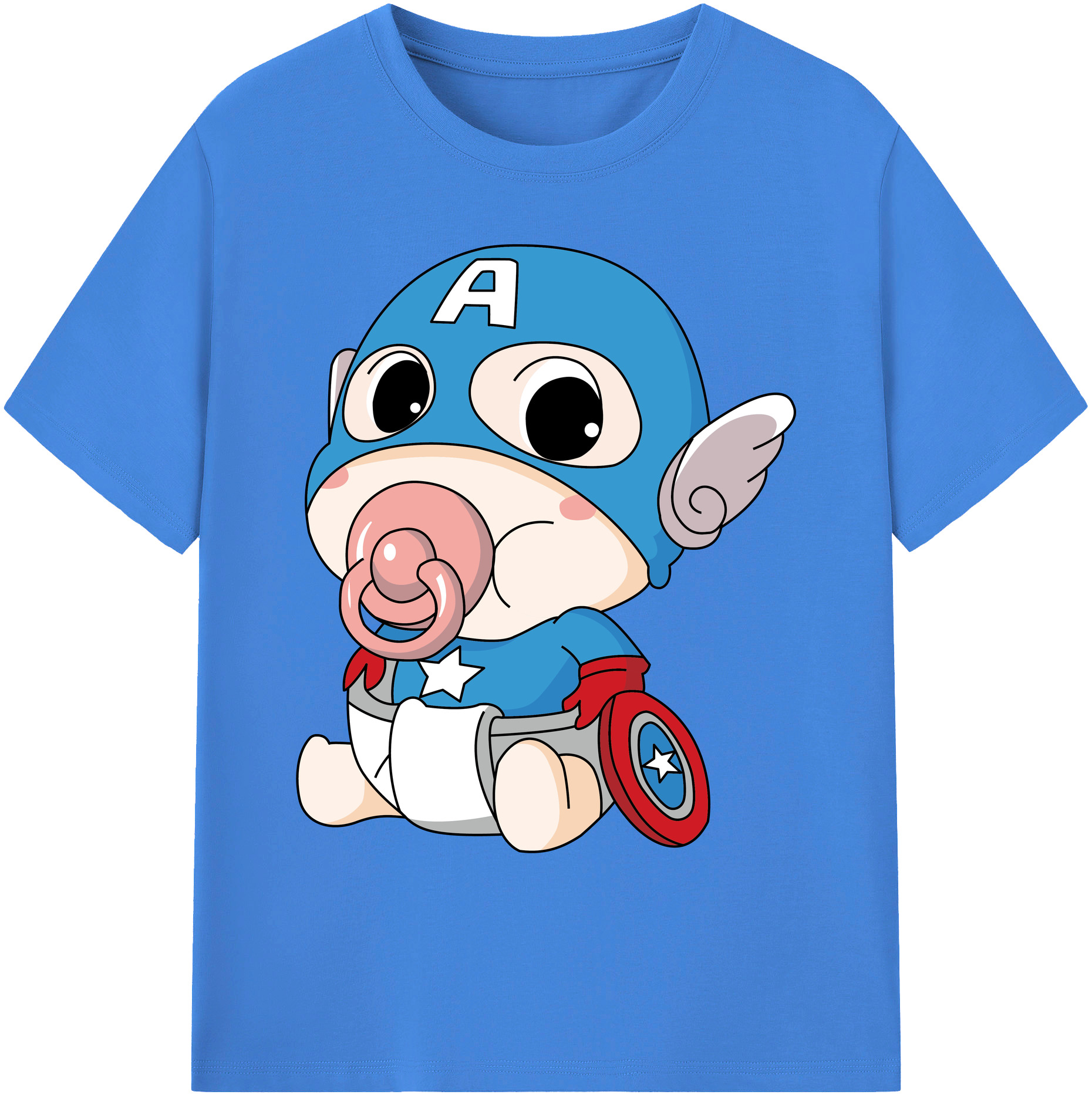 （画像用） アベンジャーズ The Avengers 綿100％ メンズ半袖Tシャツ｜肌触りやわらか＆通気性