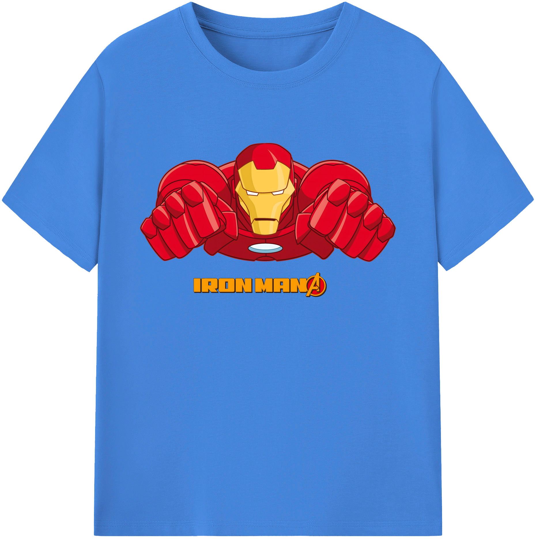 （画像用） アベンジャーズ The Avengers 綿100％ メンズ半袖Tシャツ｜肌触りやわらか＆通気性