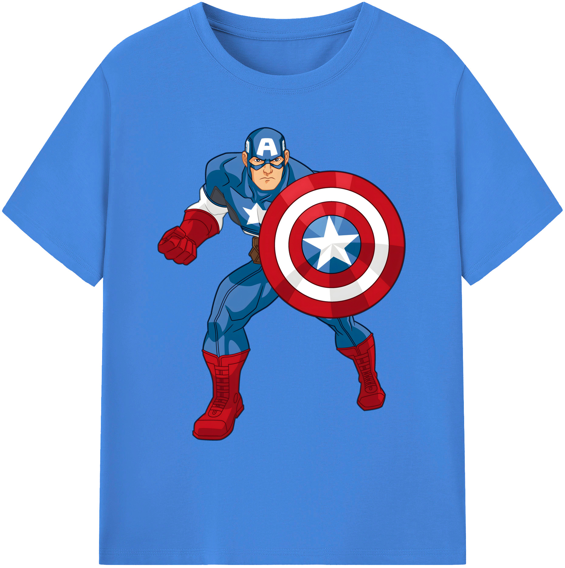 （画像用） アベンジャーズ The Avengers 綿100％ メンズ半袖Tシャツ｜肌触りやわらか＆通気性