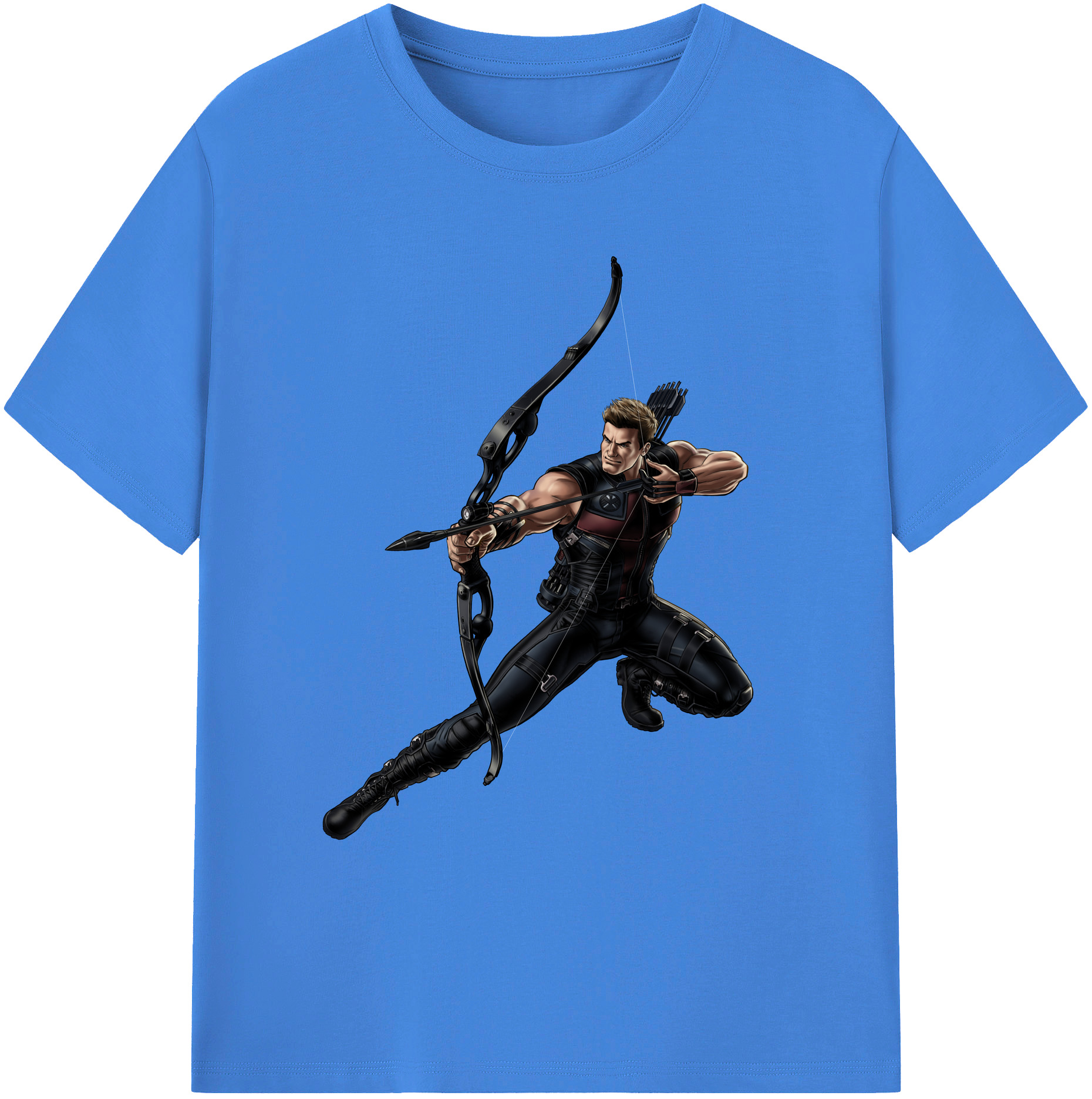 （画像用） アベンジャーズ The Avengers 綿100％ メンズ半袖Tシャツ｜肌触りやわらか＆通気性