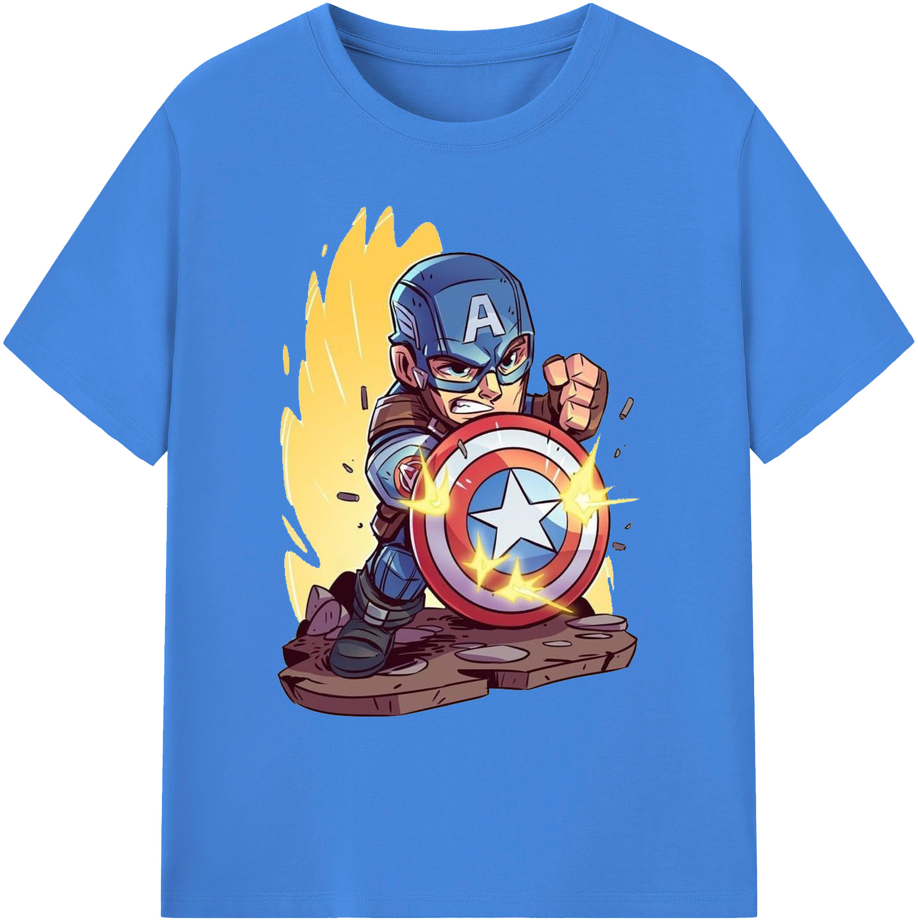 （画像用） アベンジャーズ The Avengers 綿100％ メンズ半袖Tシャツ｜肌触りやわらか＆通気性