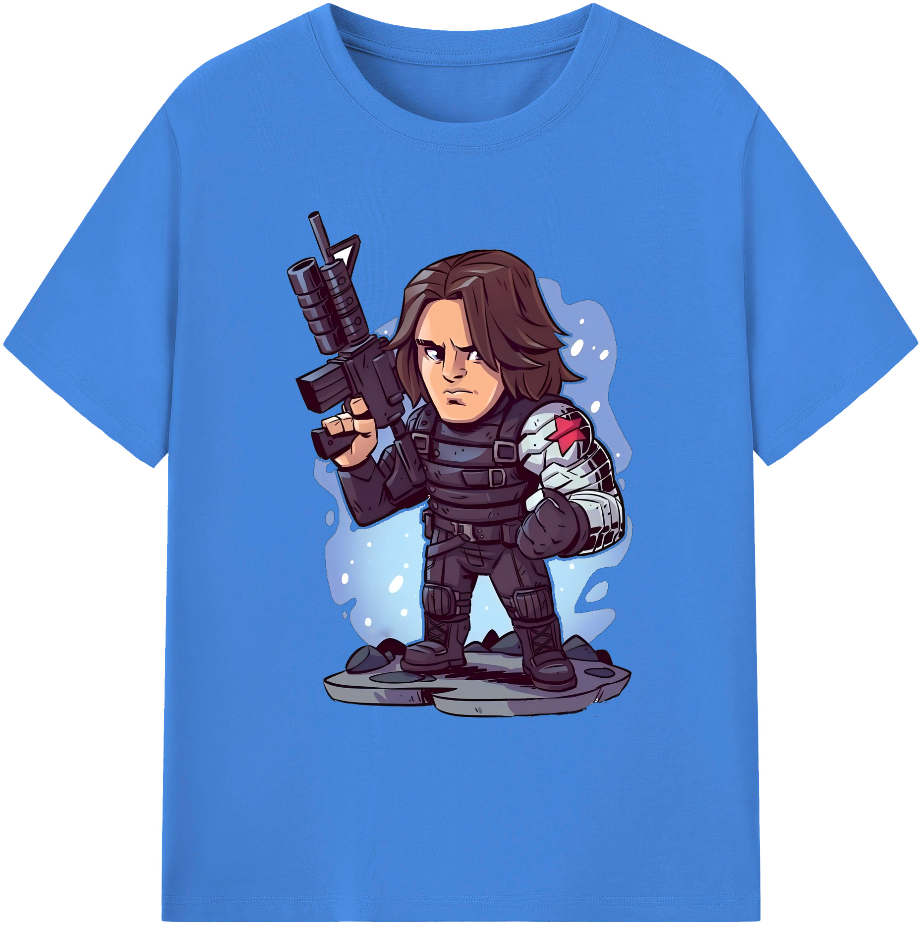 （画像用） アベンジャーズ The Avengers 綿100％ メンズ半袖Tシャツ｜肌触りやわらか＆通気性