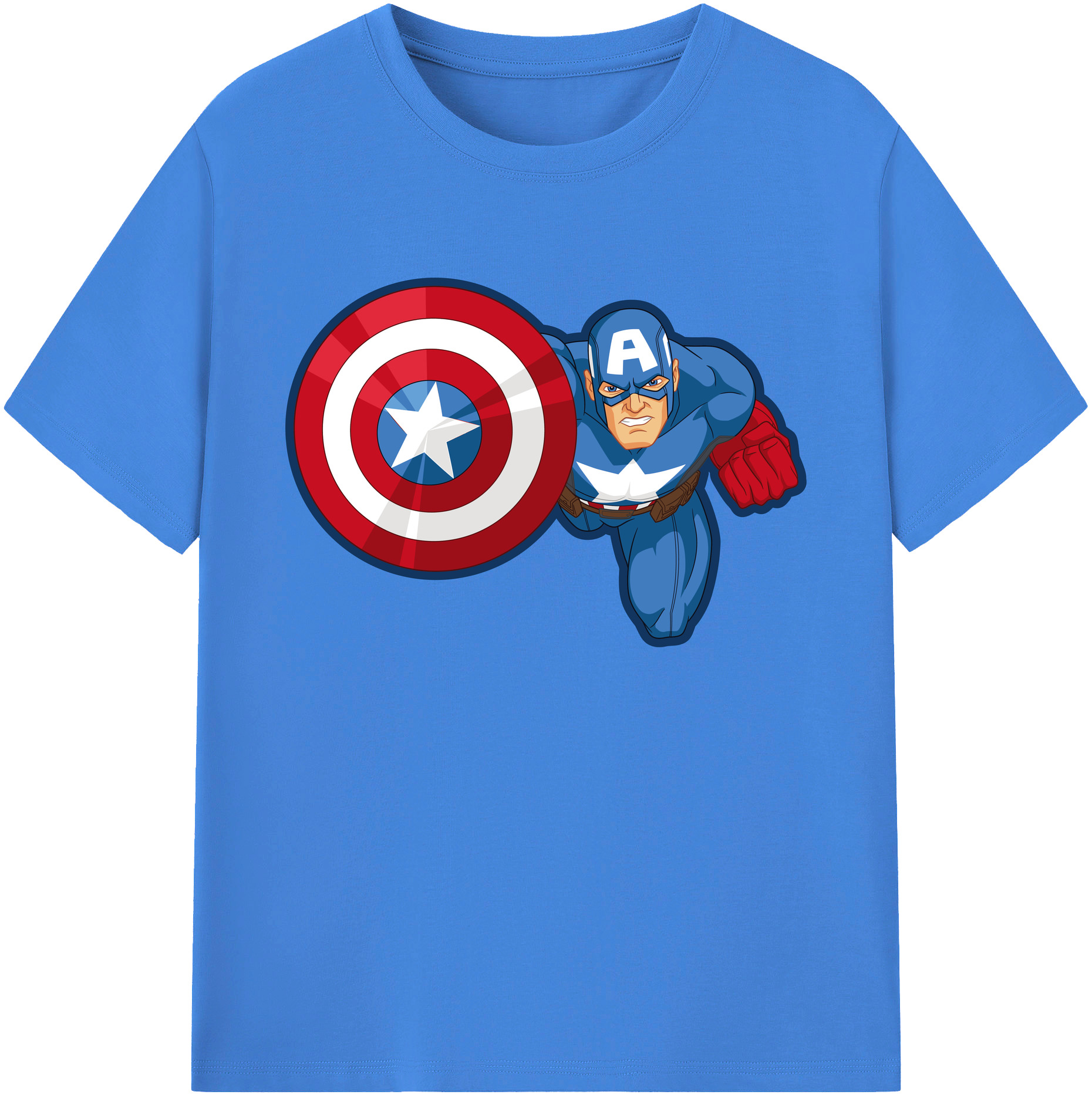 （画像用） アベンジャーズ The Avengers 綿100％ メンズ半袖Tシャツ｜肌触りやわらか＆通気性