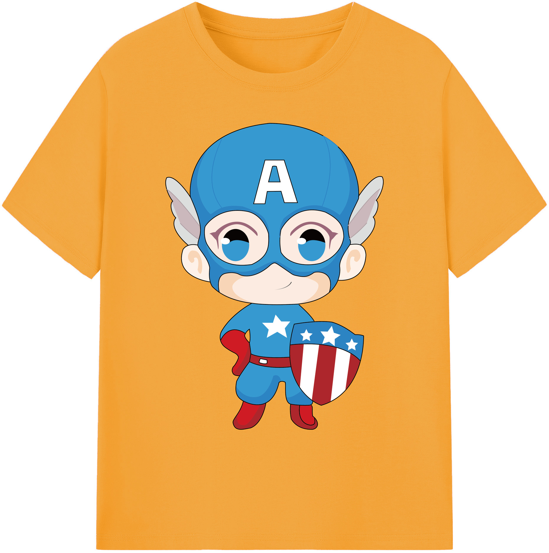 （画像用） アベンジャーズ The Avengers 綿100％ メンズ半袖Tシャツ｜肌触りやわらか＆通気性
