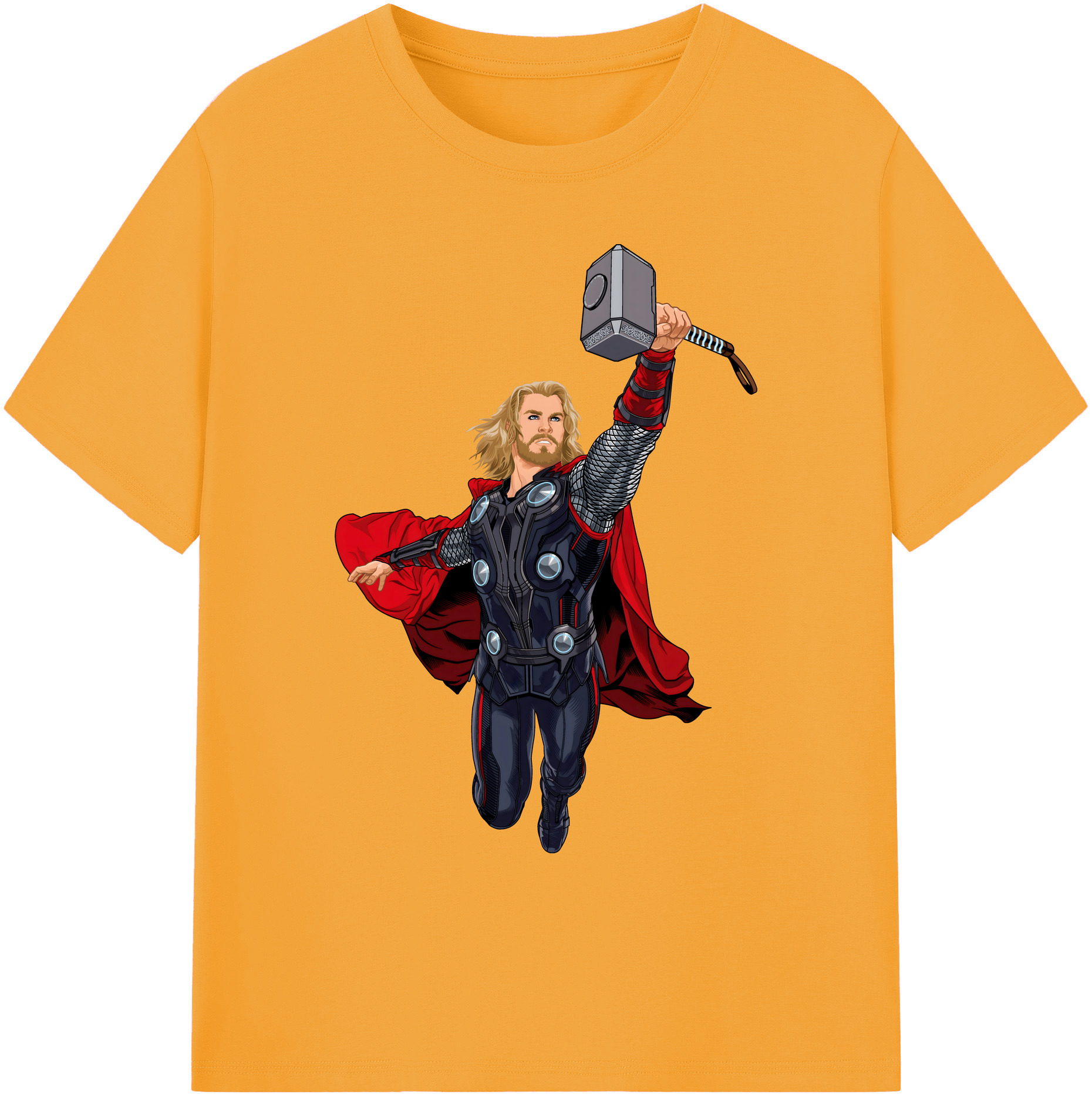 （画像用） アベンジャーズ The Avengers 綿100％ メンズ半袖Tシャツ｜肌触りやわらか＆通気性