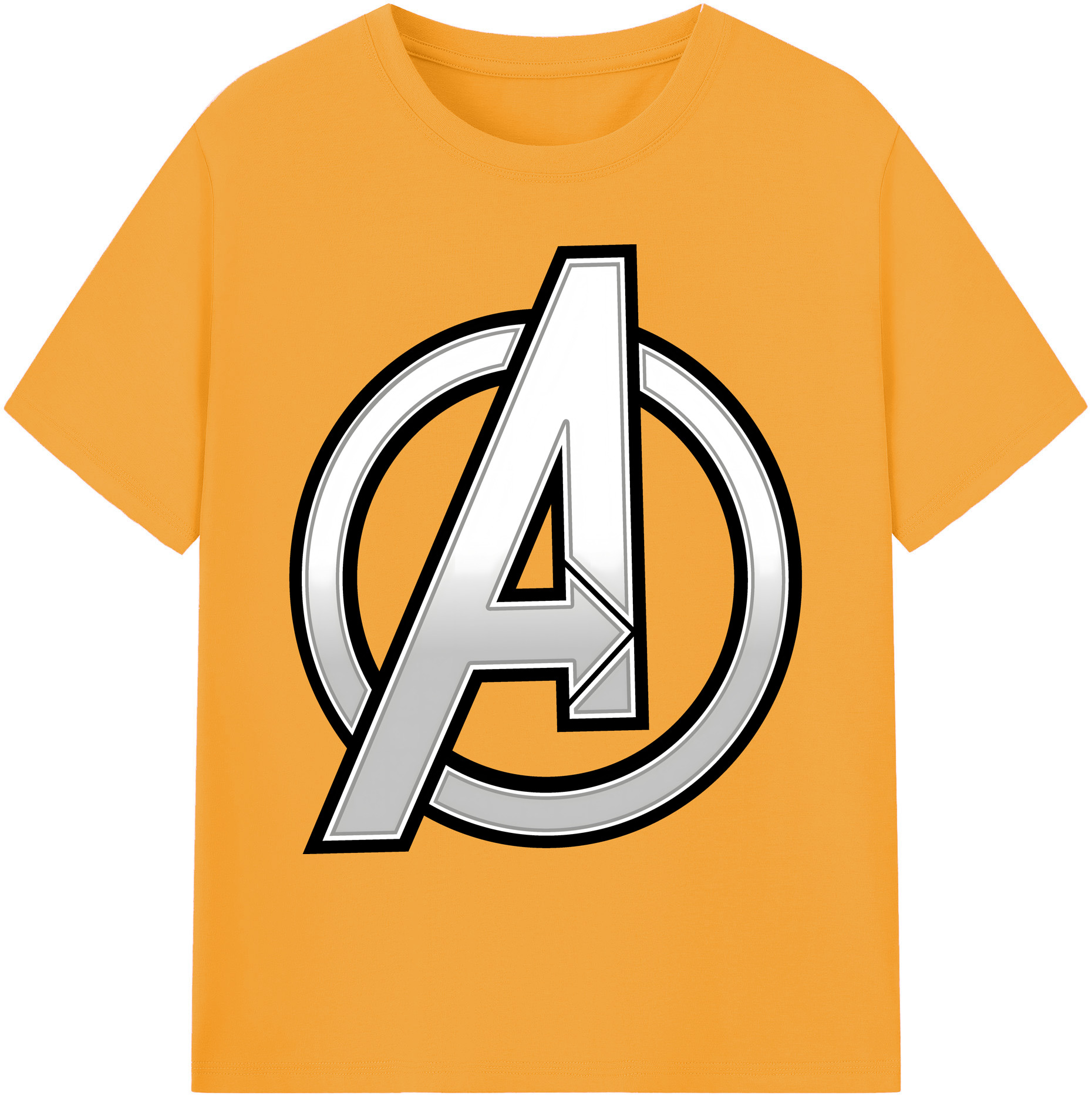 （画像用） アベンジャーズ The Avengers 綿100％ メンズ半袖Tシャツ｜肌触りやわらか＆通気性