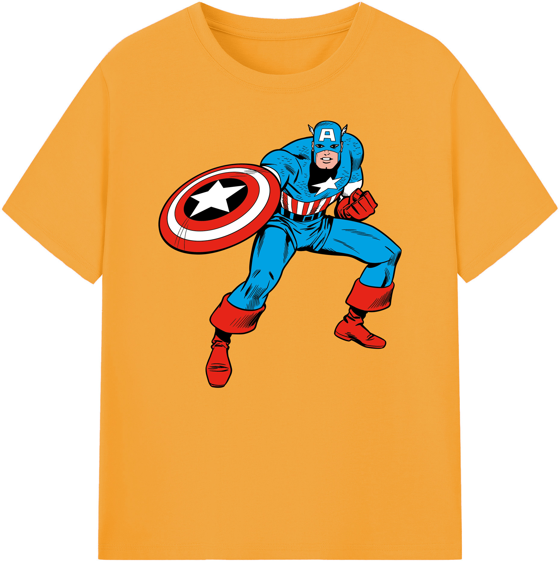 （画像用） アベンジャーズ The Avengers 綿100％ メンズ半袖Tシャツ｜肌触りやわらか＆通気性