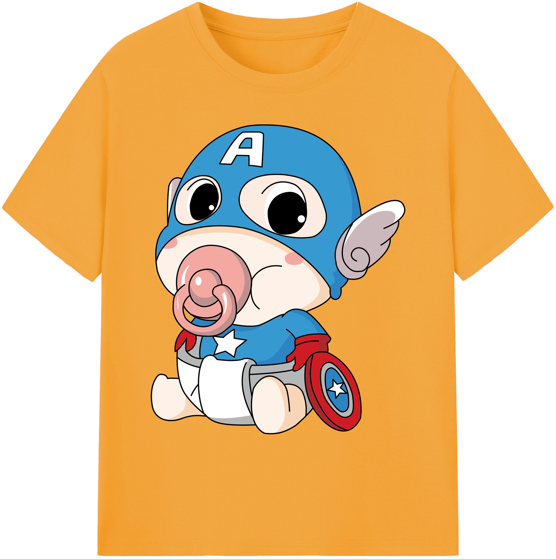 （画像用） アベンジャーズ The Avengers 綿100％ メンズ半袖Tシャツ｜肌触りやわらか＆通気性