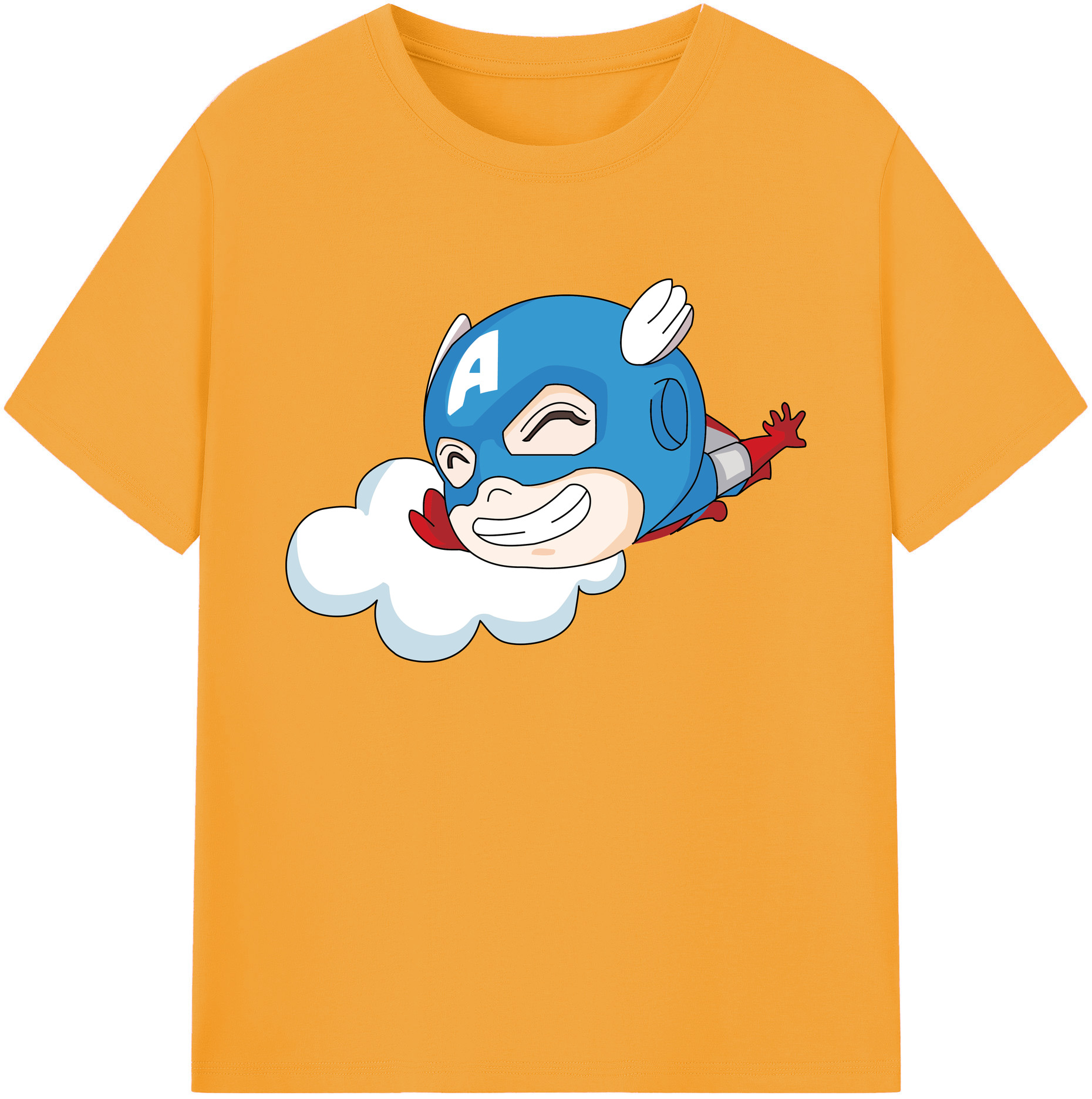 （画像用） アベンジャーズ The Avengers 綿100％ メンズ半袖Tシャツ｜肌触りやわらか＆通気性