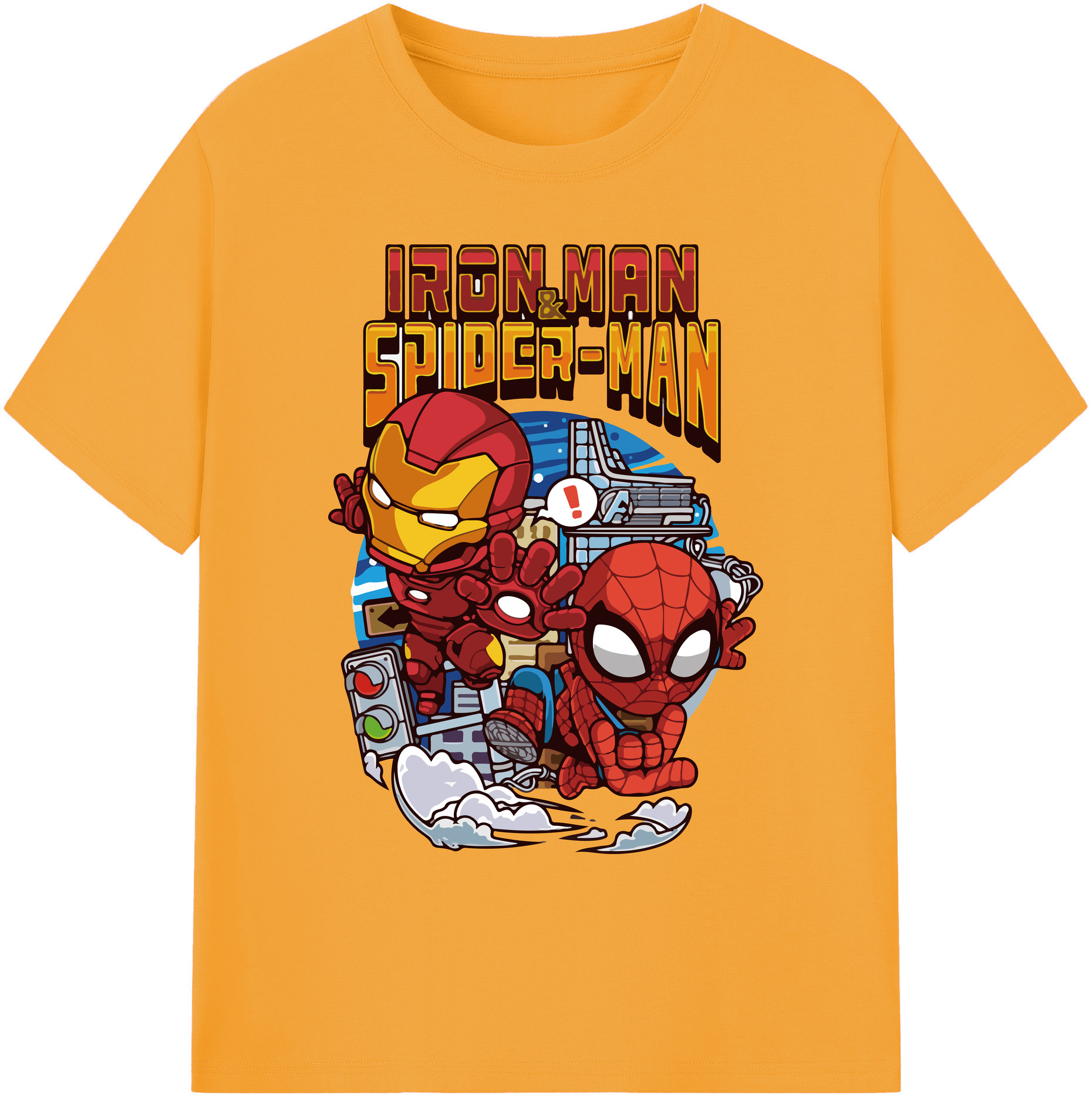（画像用） アベンジャーズ The Avengers 綿100％ メンズ半袖Tシャツ｜肌触りやわらか＆通気性