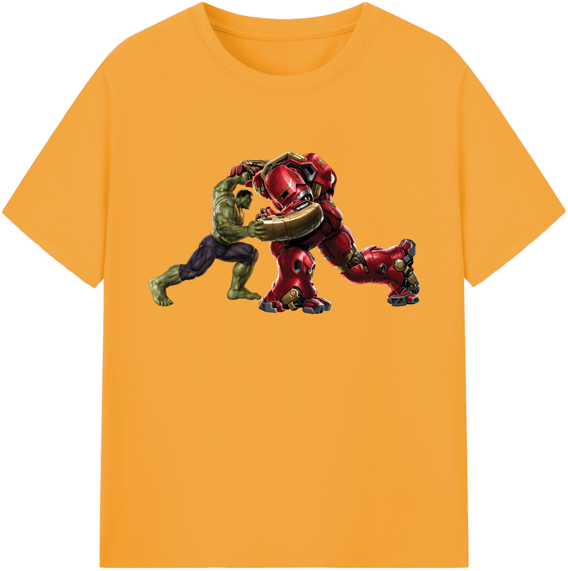 （画像用） アベンジャーズ The Avengers 綿100％ メンズ半袖Tシャツ｜肌触りやわらか＆通気性