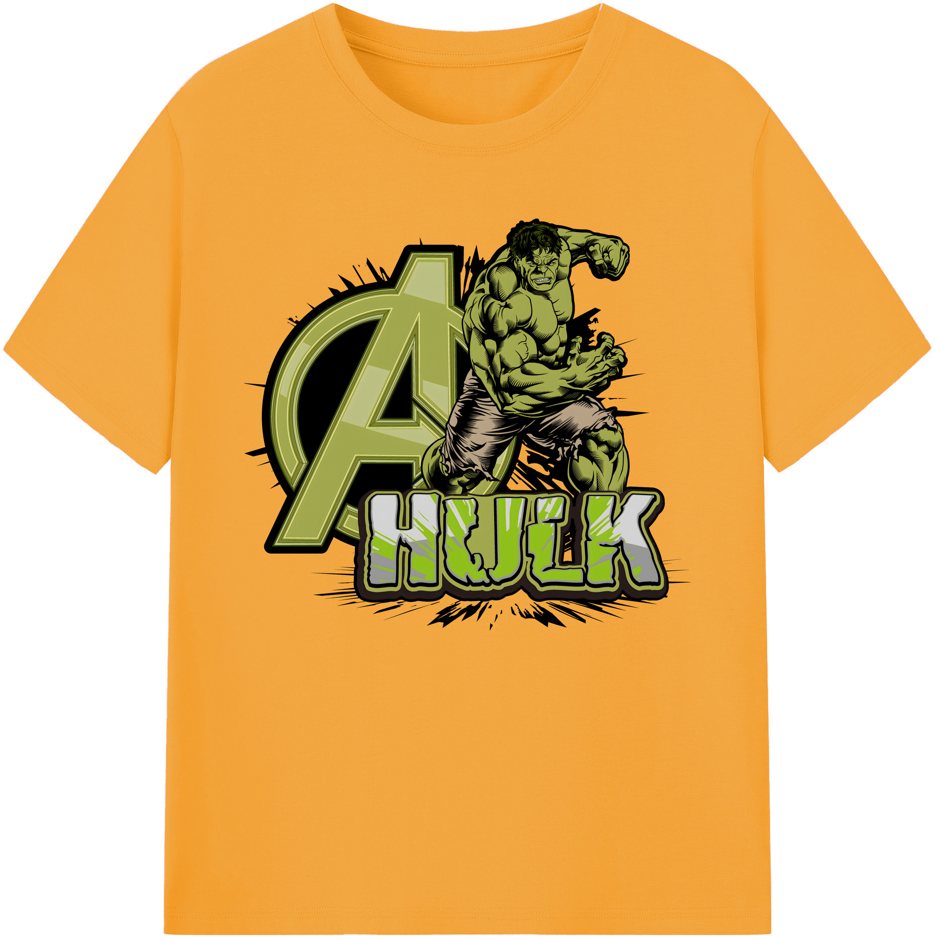 （画像用） アベンジャーズ The Avengers 綿100％ メンズ半袖Tシャツ｜肌触りやわらか＆通気性