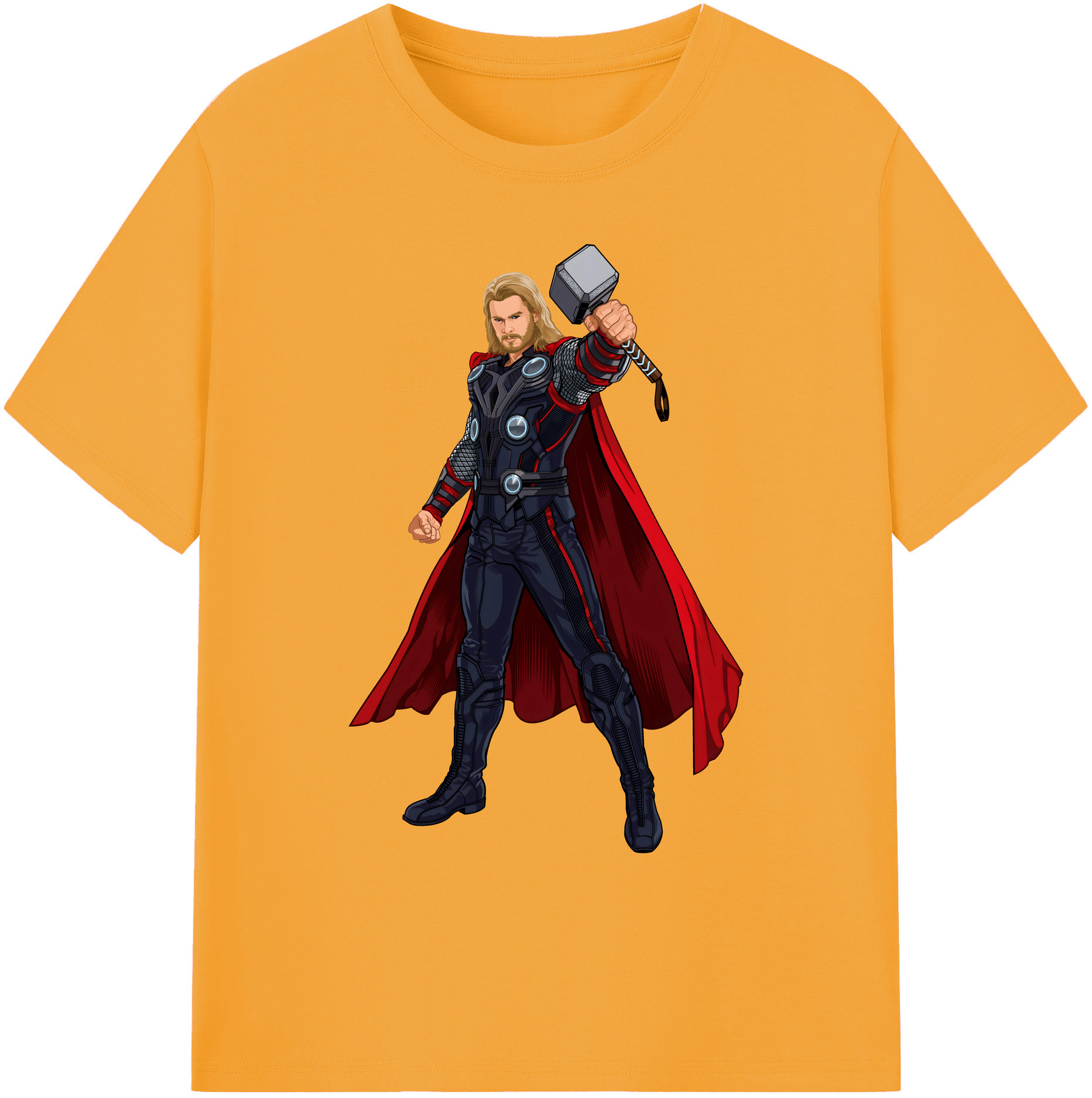 （画像用） アベンジャーズ The Avengers 綿100％ メンズ半袖Tシャツ｜肌触りやわらか＆通気性