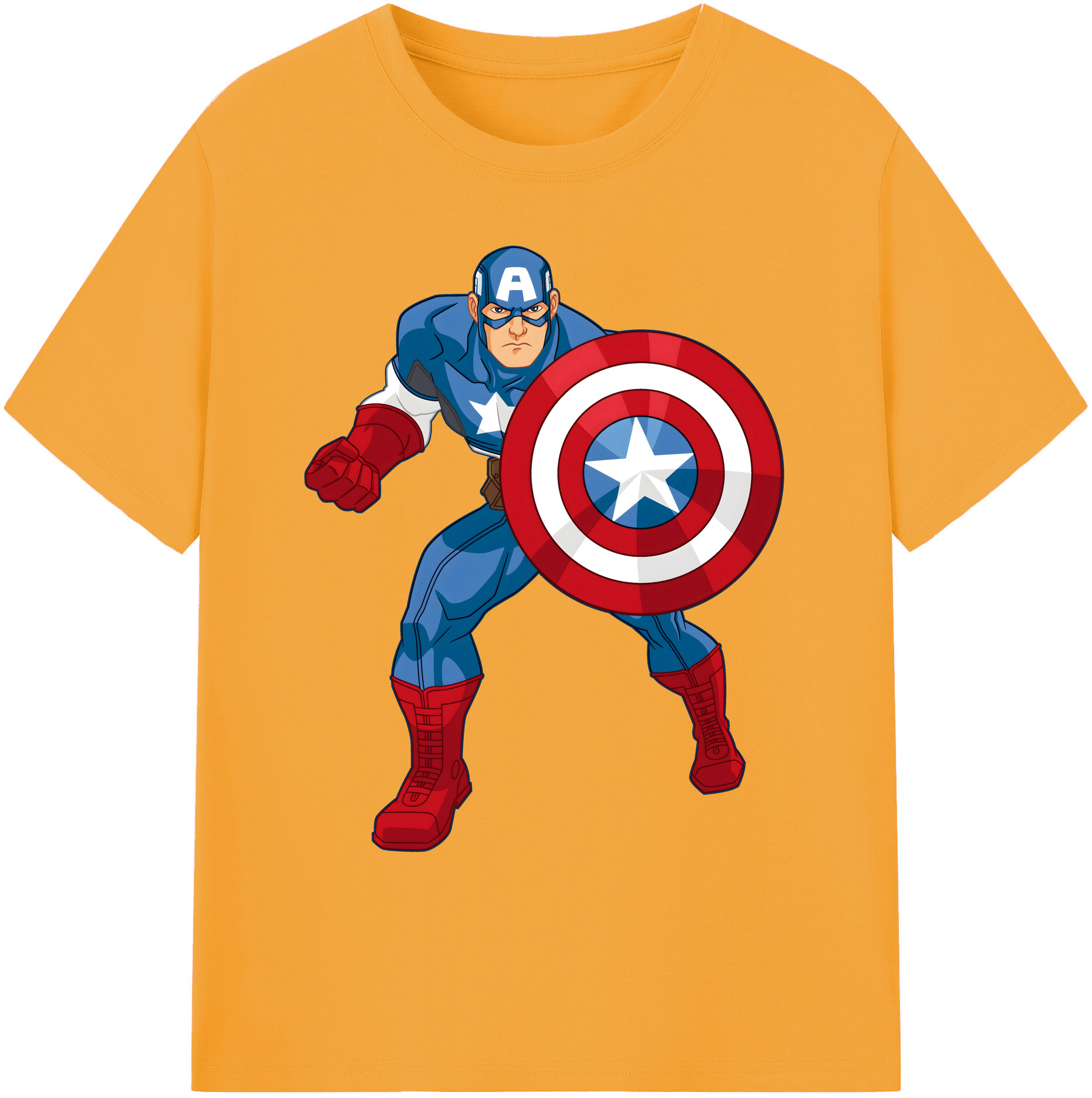 （画像用） アベンジャーズ The Avengers 綿100％ メンズ半袖Tシャツ｜肌触りやわらか＆通気性