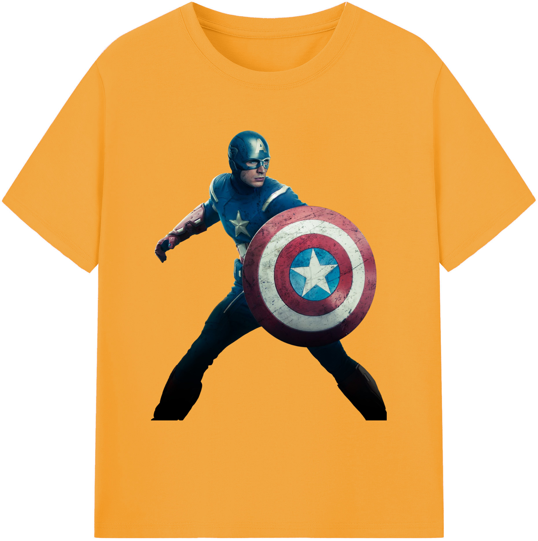 （画像用） アベンジャーズ The Avengers 綿100％ メンズ半袖Tシャツ｜肌触りやわらか＆通気性