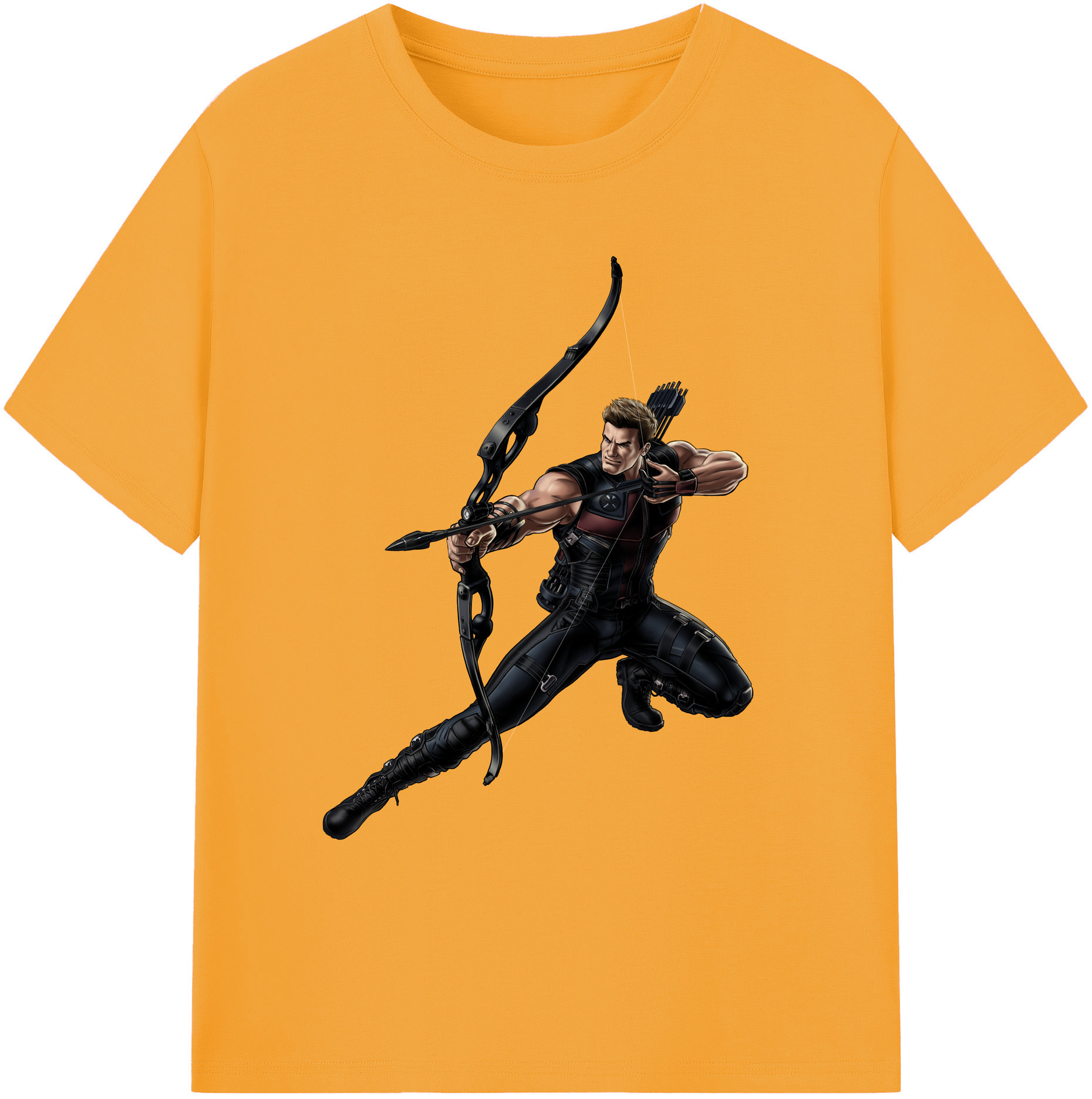 （画像用） アベンジャーズ The Avengers 綿100％ メンズ半袖Tシャツ｜肌触りやわらか＆通気性