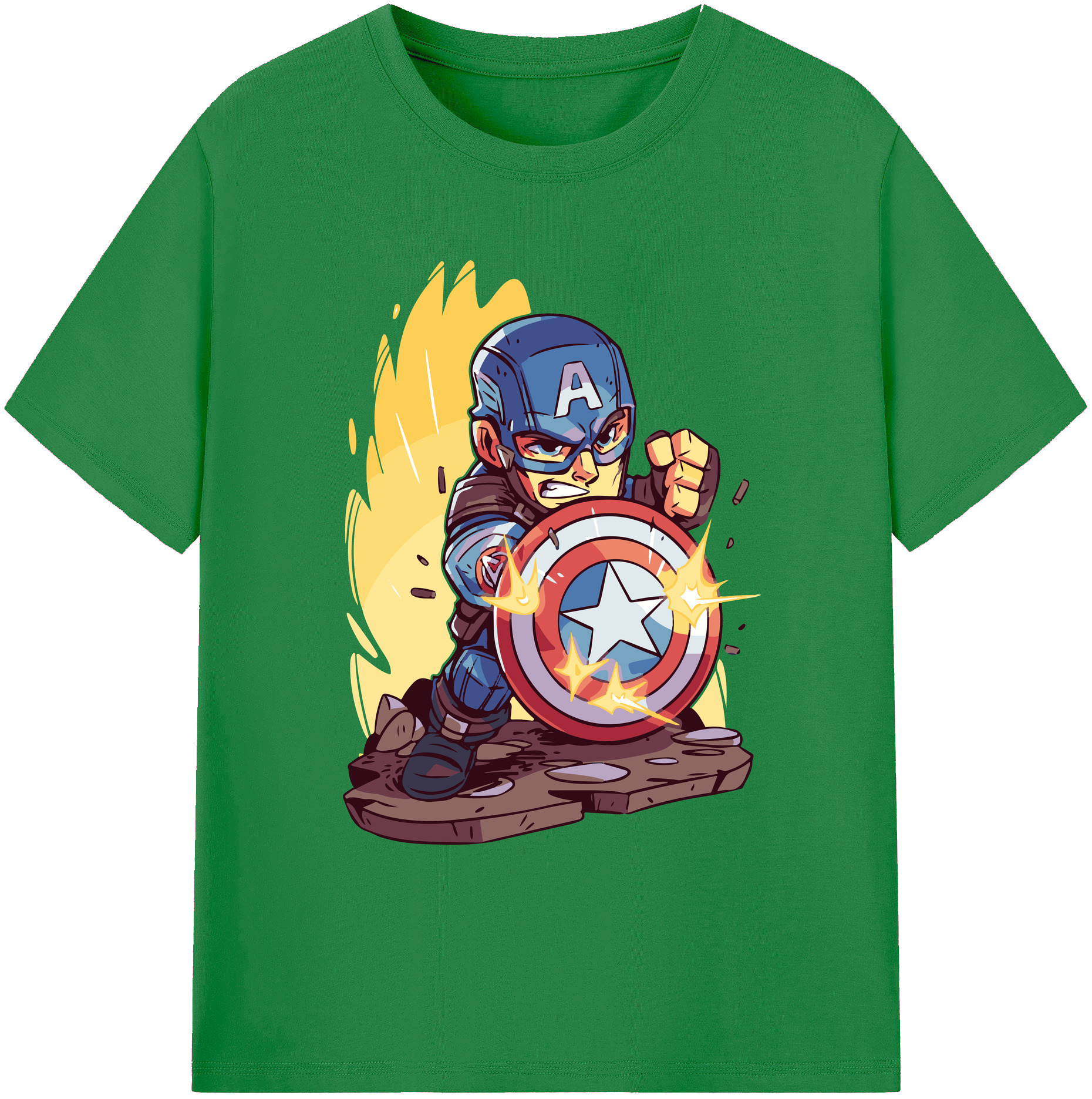 （画像用） アベンジャーズ The Avengers 綿100％ メンズ半袖Tシャツ｜肌触りやわらか＆通気性