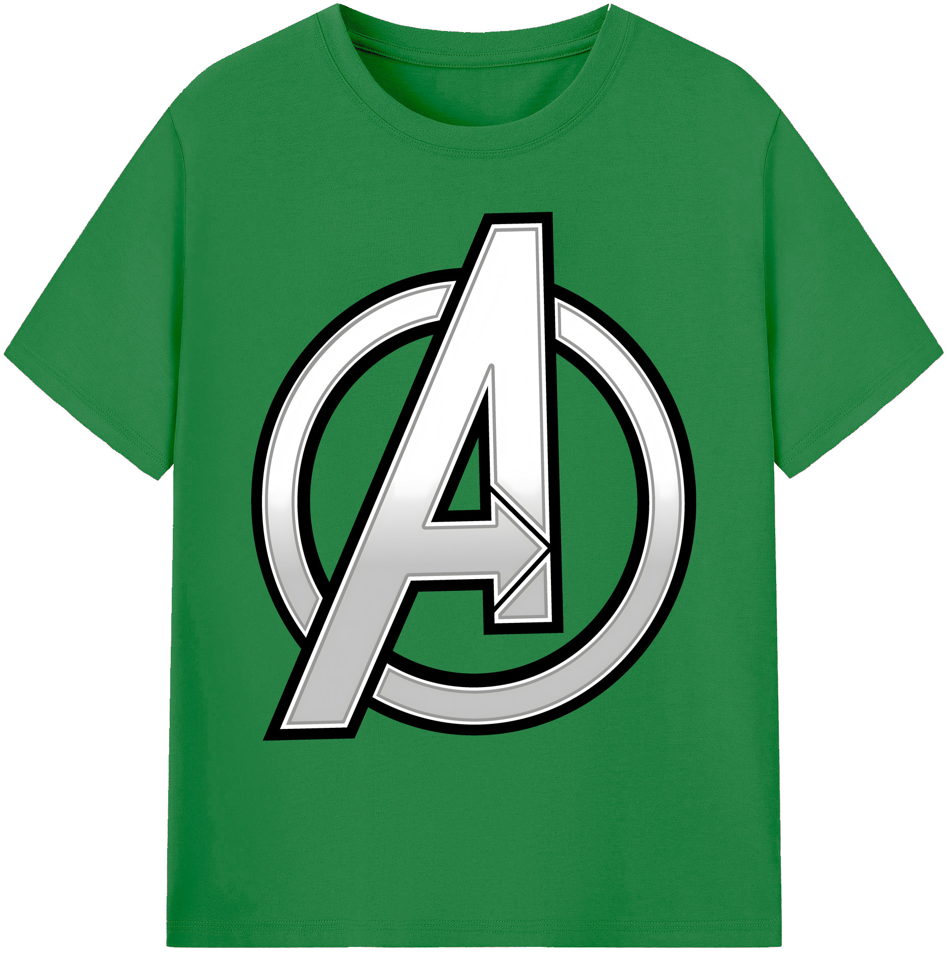 （画像用） アベンジャーズ The Avengers 綿100％ メンズ半袖Tシャツ｜肌触りやわらか＆通気性