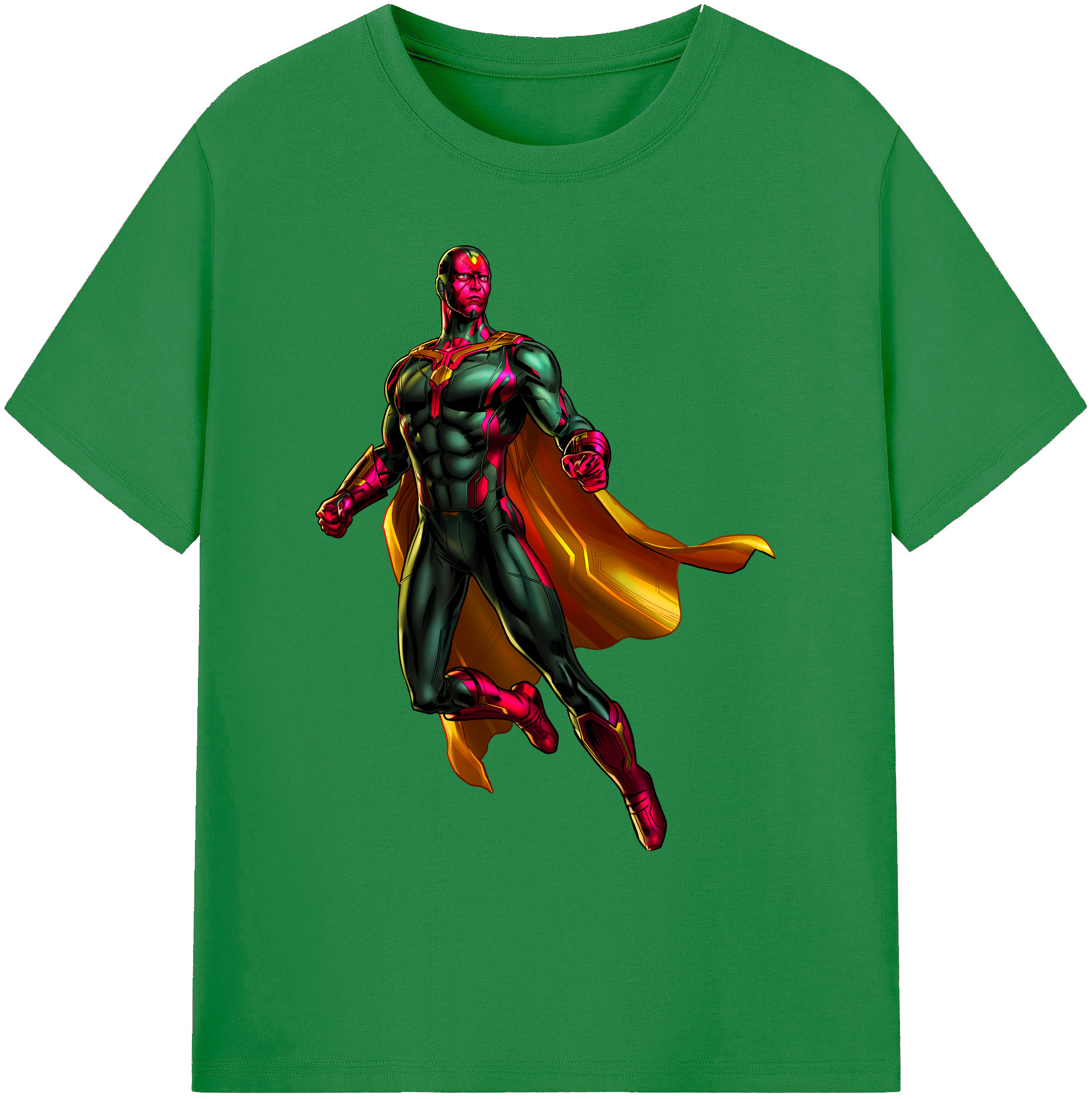 （画像用） アベンジャーズ The Avengers 綿100％ メンズ半袖Tシャツ｜肌触りやわらか＆通気性