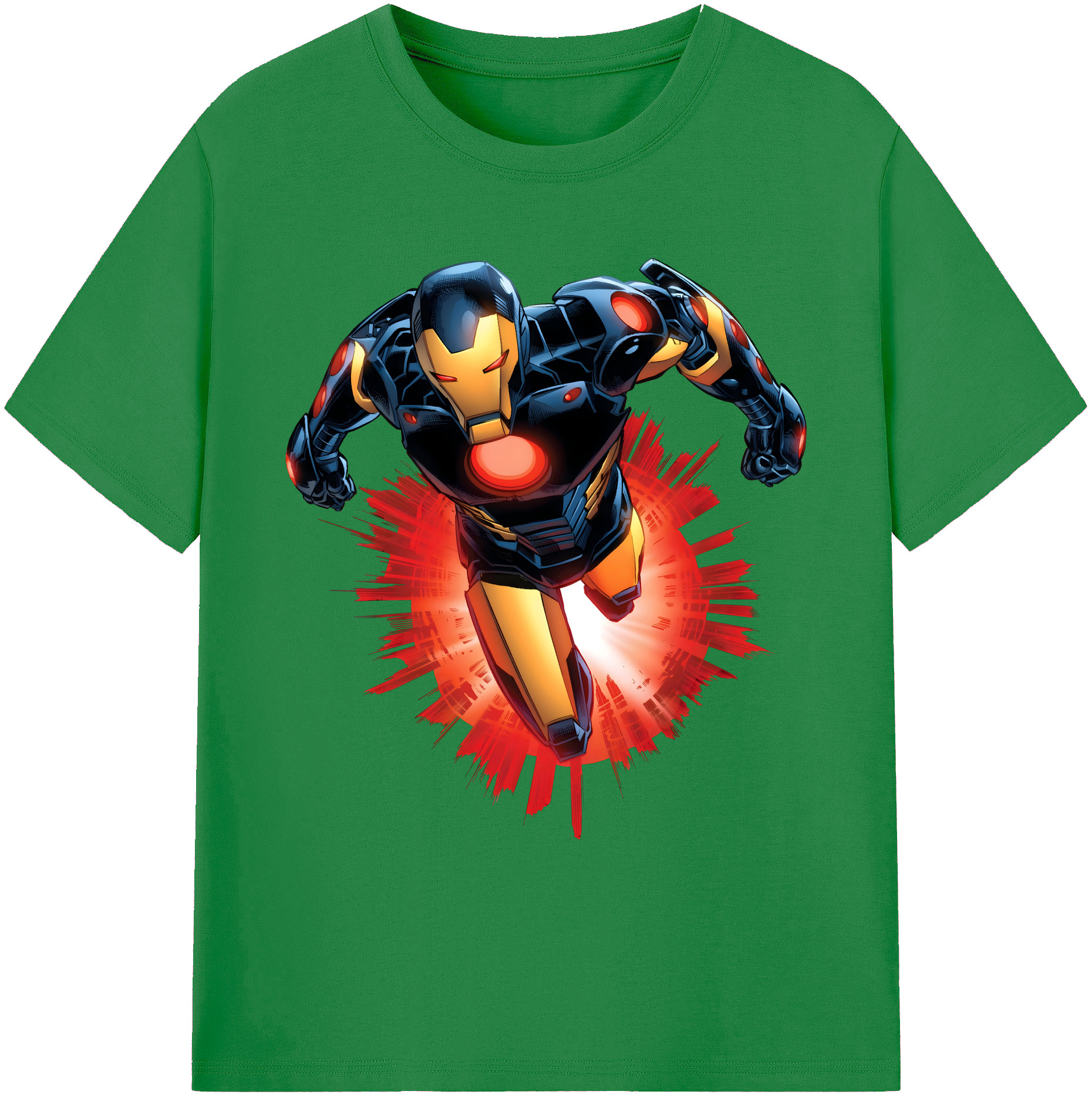 （画像用） アベンジャーズ The Avengers 綿100％ メンズ半袖Tシャツ｜肌触りやわらか＆通気性