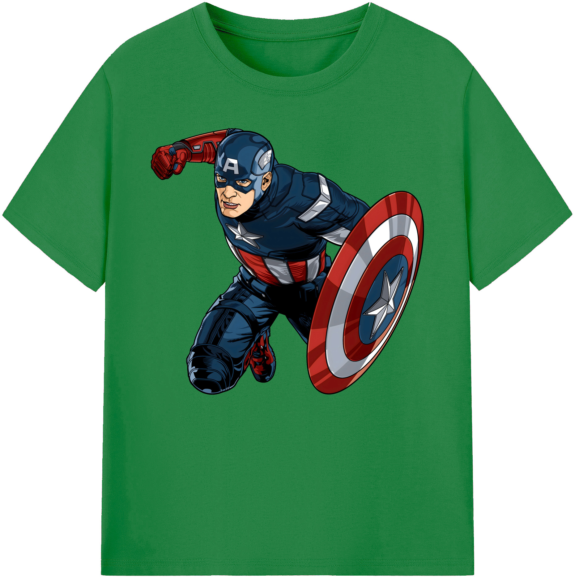（画像用） アベンジャーズ The Avengers 綿100％ メンズ半袖Tシャツ｜肌触りやわらか＆通気性