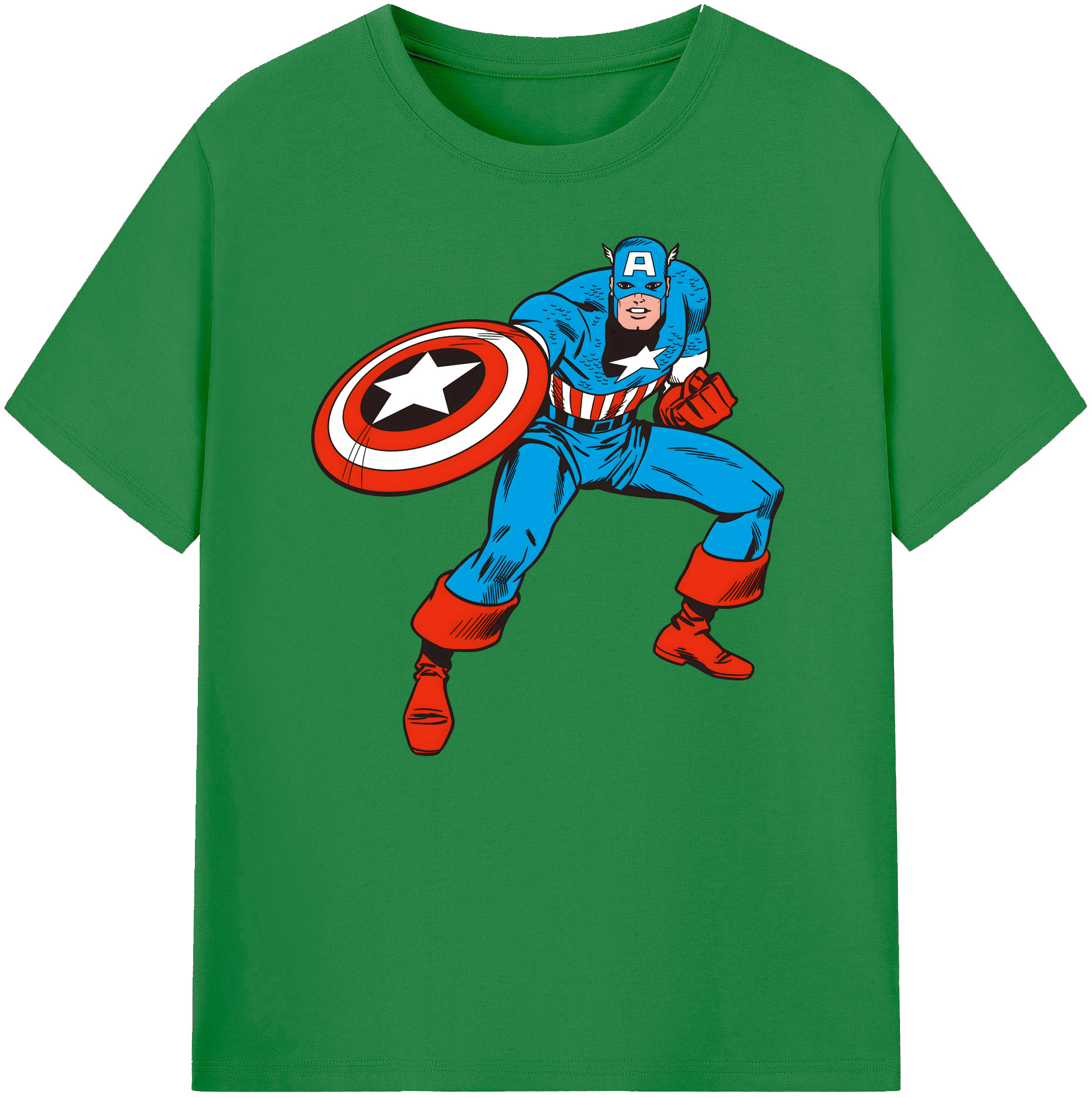 （画像用） アベンジャーズ The Avengers 綿100％ メンズ半袖Tシャツ｜肌触りやわらか＆通気性