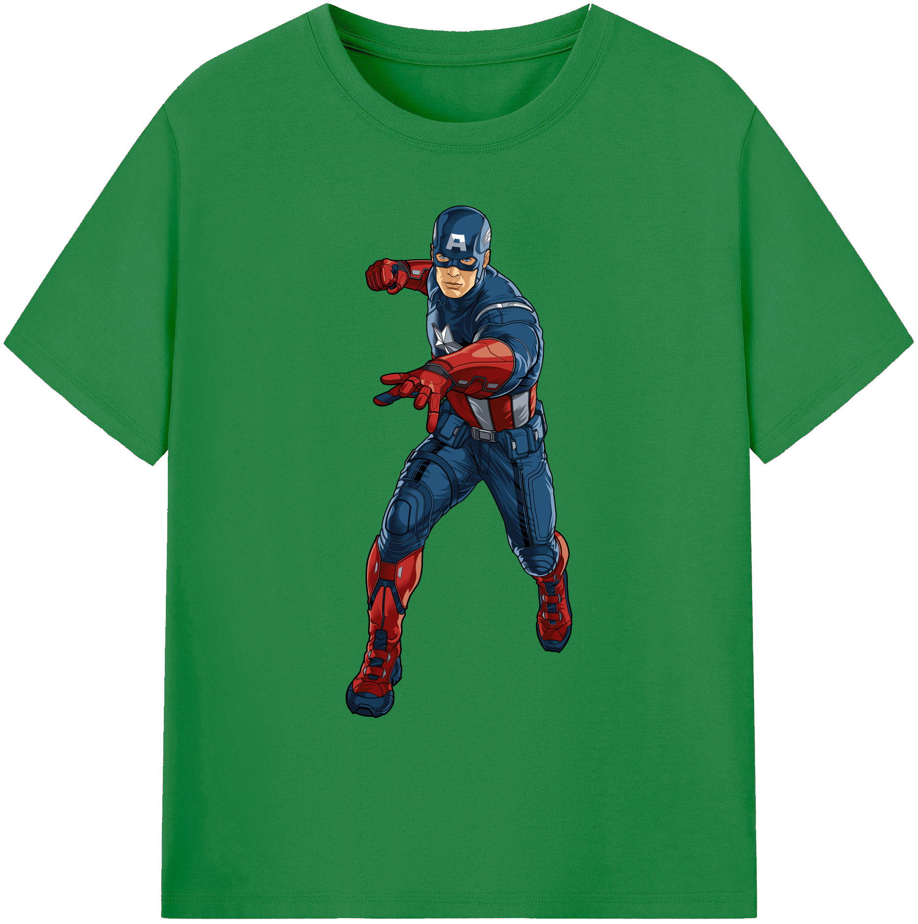 （画像用） アベンジャーズ The Avengers 綿100％ メンズ半袖Tシャツ｜肌触りやわらか＆通気性