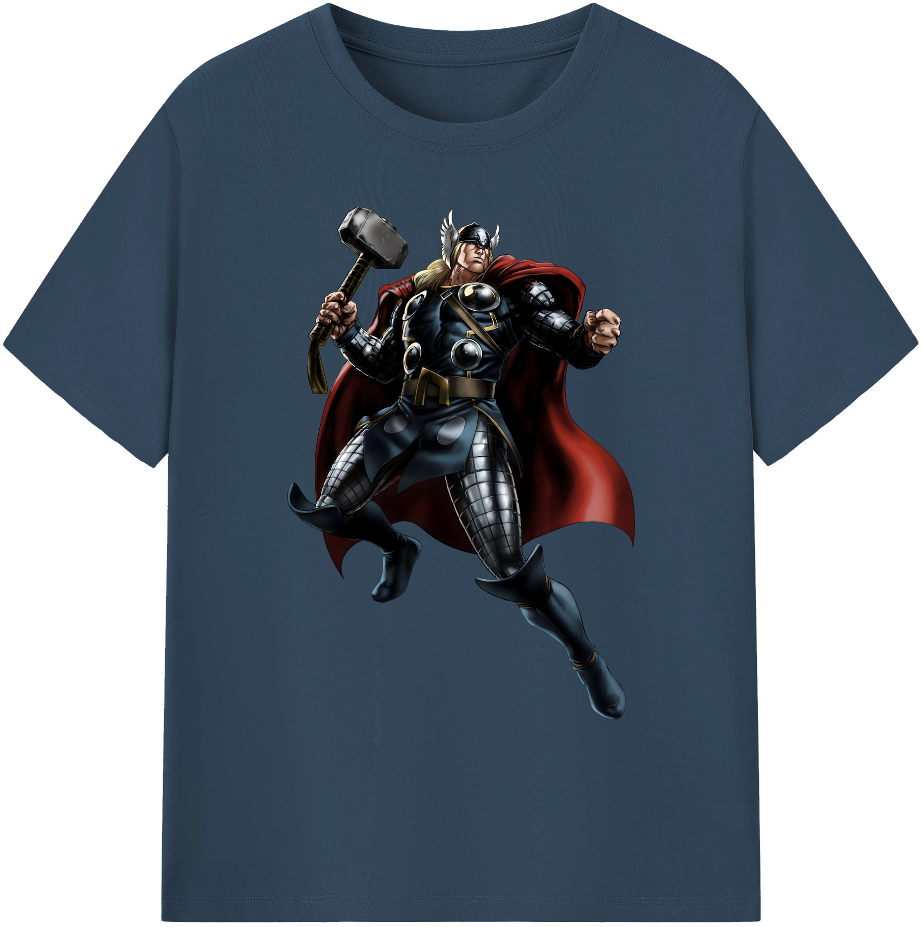 （画像用） アベンジャーズ The Avengers 綿100％ メンズ半袖Tシャツ｜肌触りやわらか＆通気性