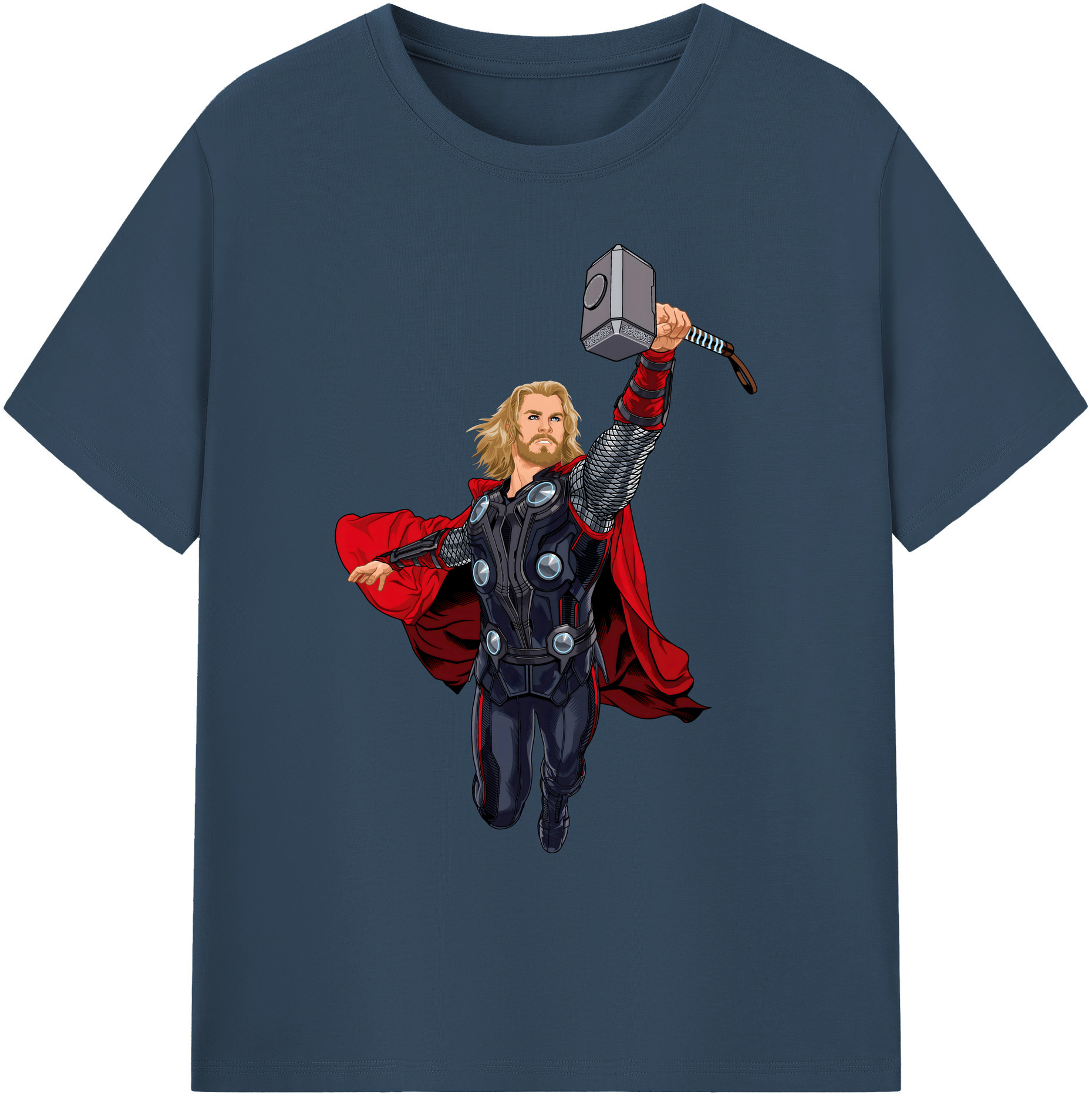 （画像用） アベンジャーズ The Avengers 綿100％ メンズ半袖Tシャツ｜肌触りやわらか＆通気性