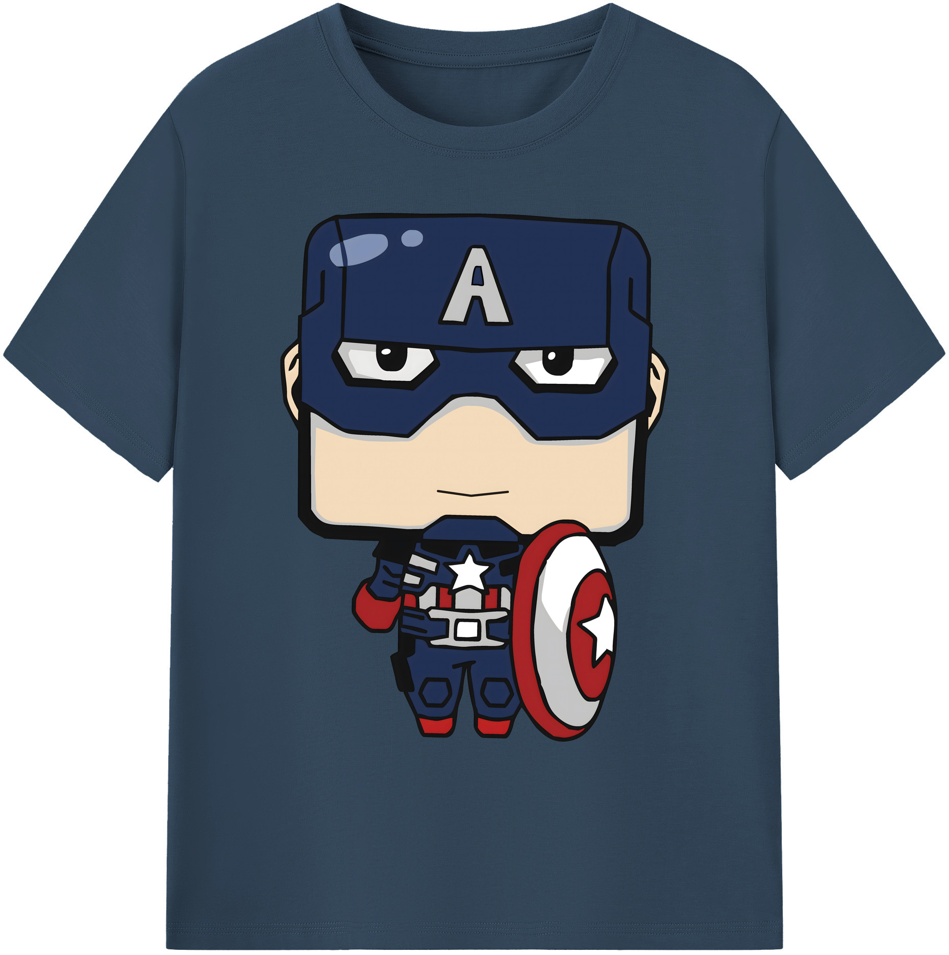 （画像用） アベンジャーズ The Avengers 綿100％ メンズ半袖Tシャツ｜肌触りやわらか＆通気性