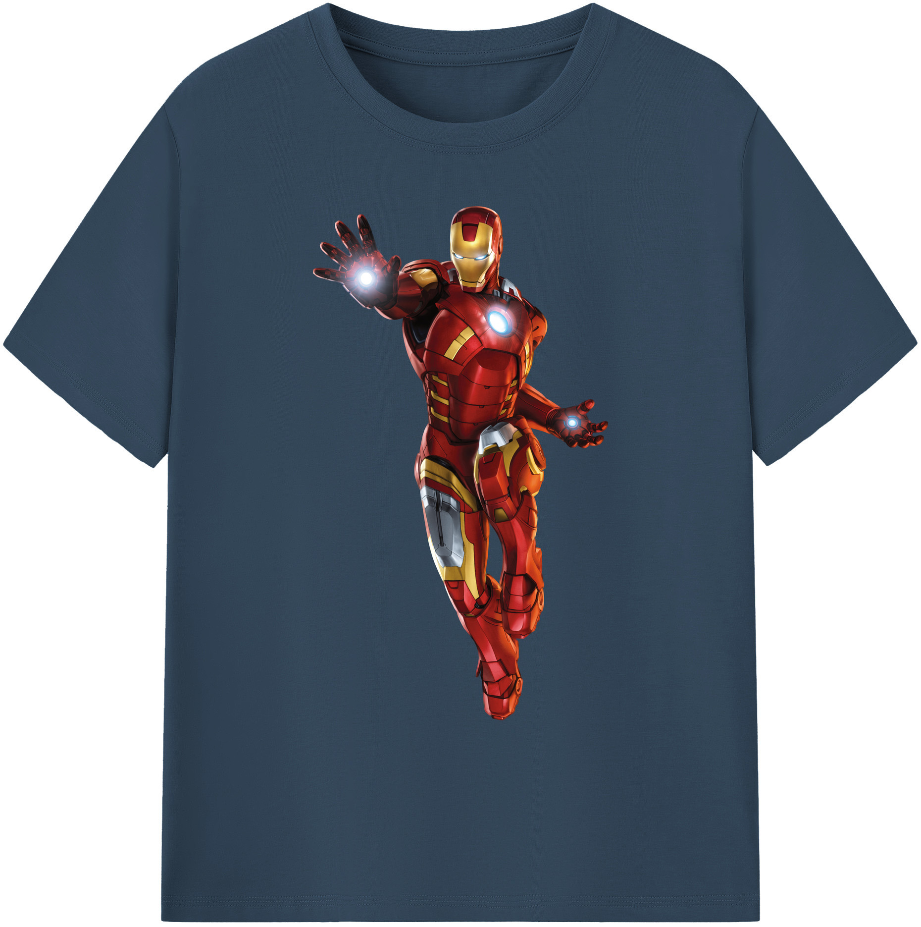（画像用） アベンジャーズ The Avengers 綿100％ メンズ半袖Tシャツ｜肌触りやわらか＆通気性